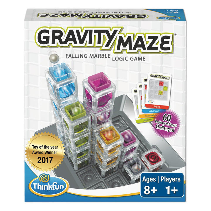 ThinkFun Gravity Maze - Falling Marble Logic Game and STEM Toy for Ages 8+