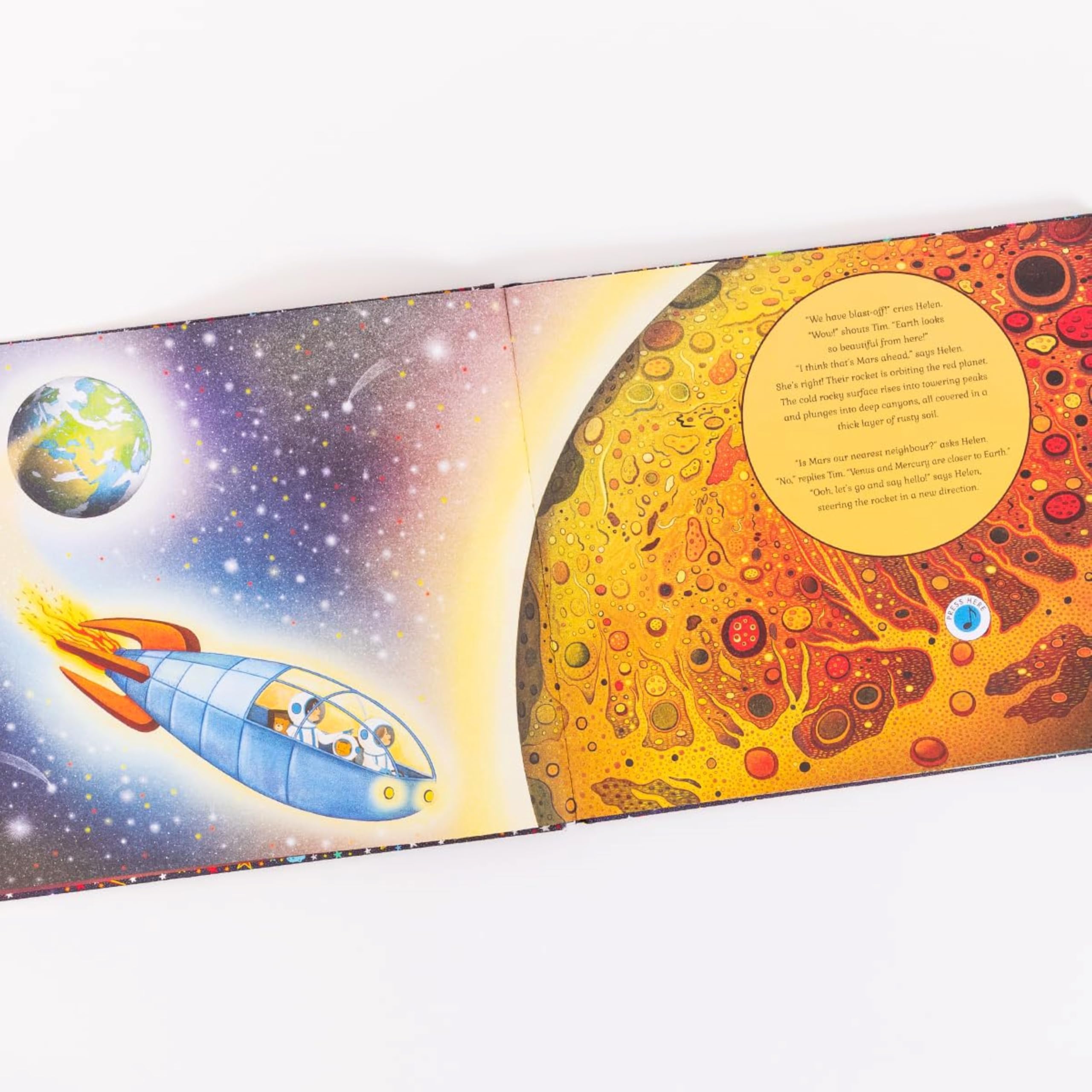 Frances Lincoln The Story Orchestra: The Planets Picture Book | Hardcover | Ages 3-5 4
