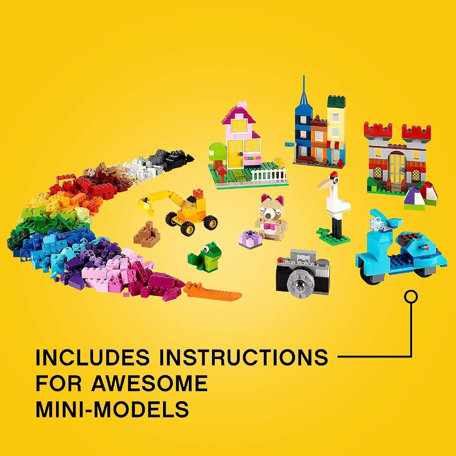 LEGO Classic Große Bausteine-Box 10698 – 790-teiliges Bauset für Kinder ab 4 Jahren 3