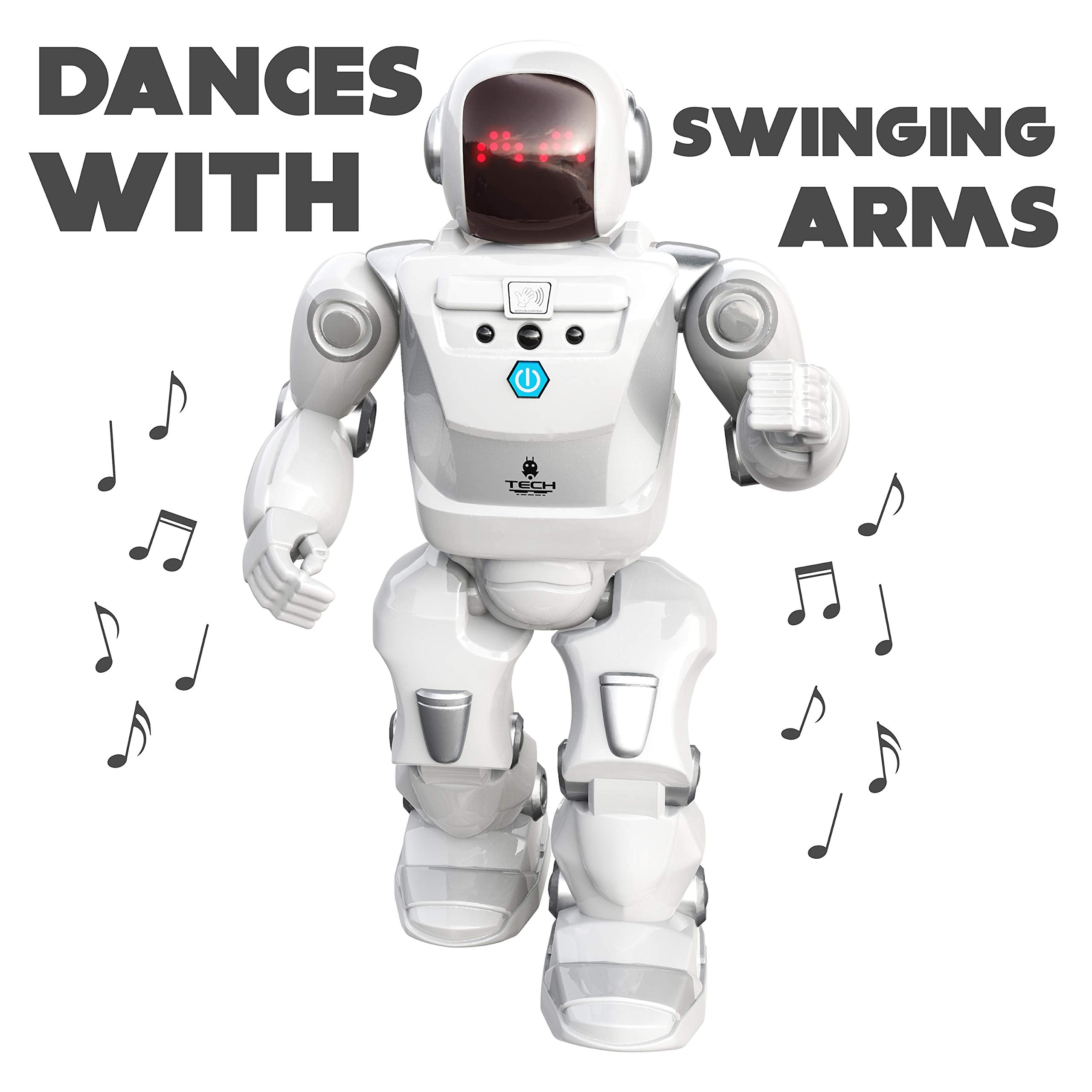 SilverLit Program-A-Bot X - 40cm Tall Programmable Walking, Gliding & Dancing Robot Toy with LED Expressions, 48 Commands, Ages 5+ 10