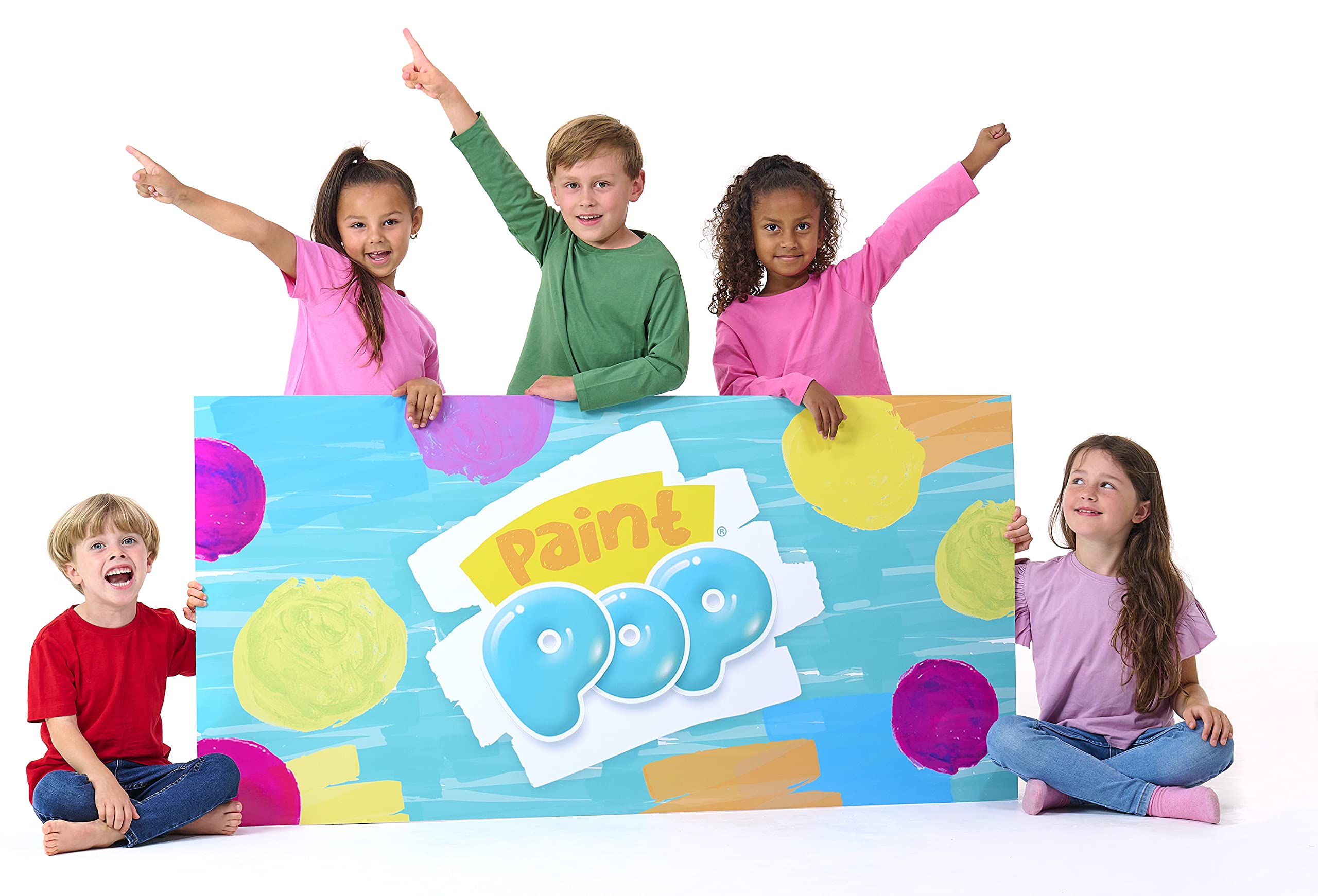 Paint Pop Paint Sticks - 30 Pack Assorted Colors | Mess-Free Painting for Kids 8