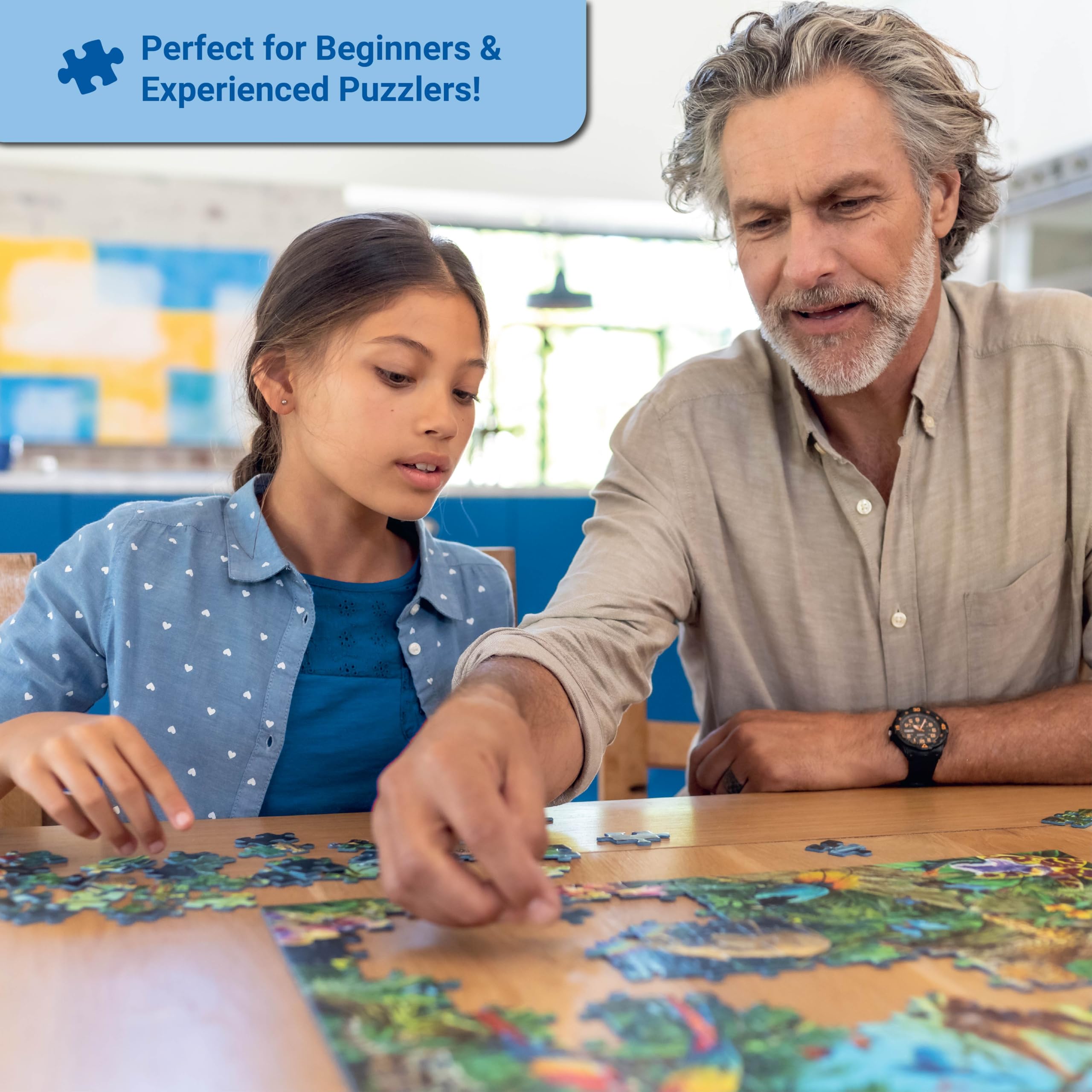 Ravensburger Map of the World Jigsaw Puzzle - 100 Pieces for Ages 6+ | 49x36 cm 2