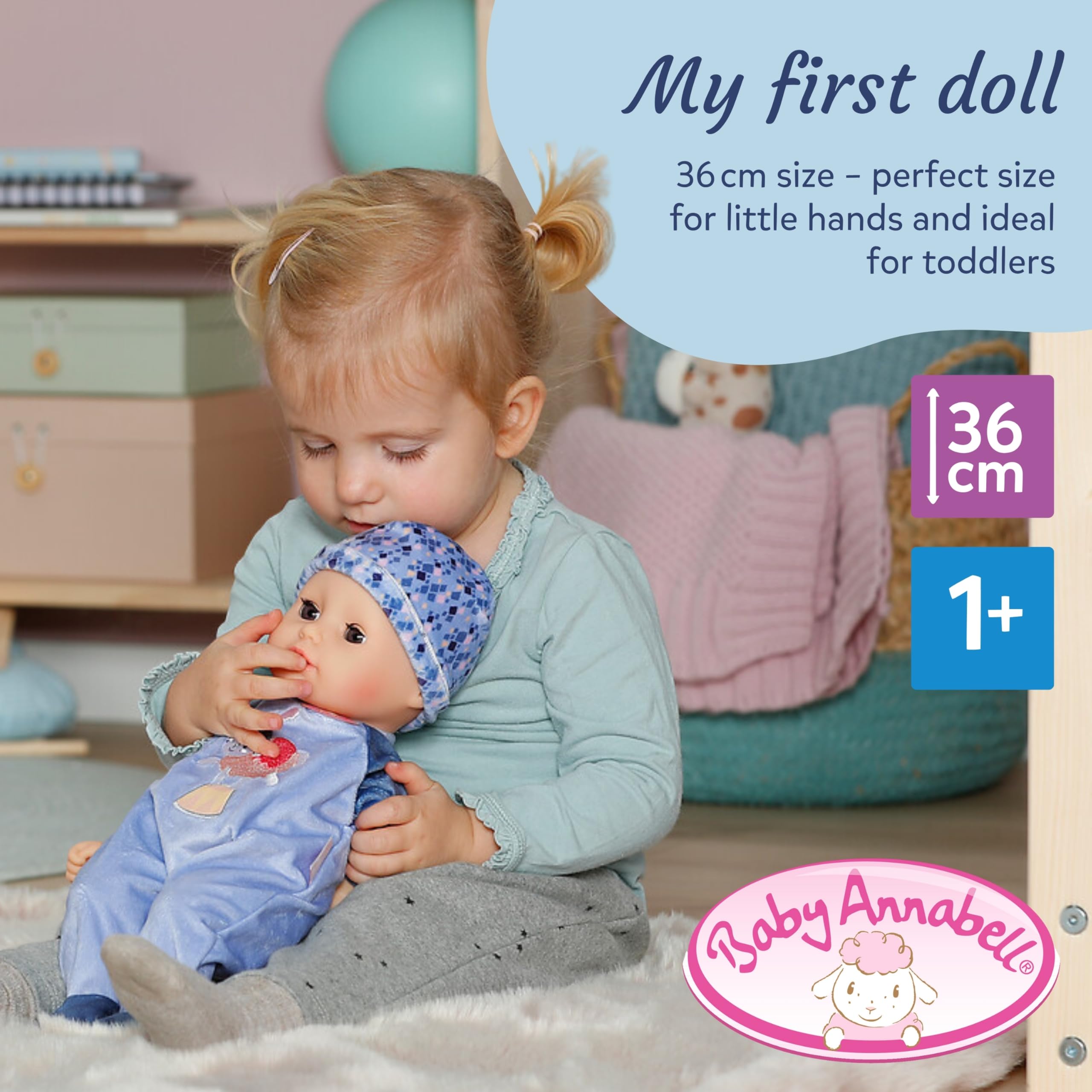Baby Annabell Alex Soft 36cm Baby Doll with Sleeping Eyes - Ideal First Doll for Toddlers 1+ 6
