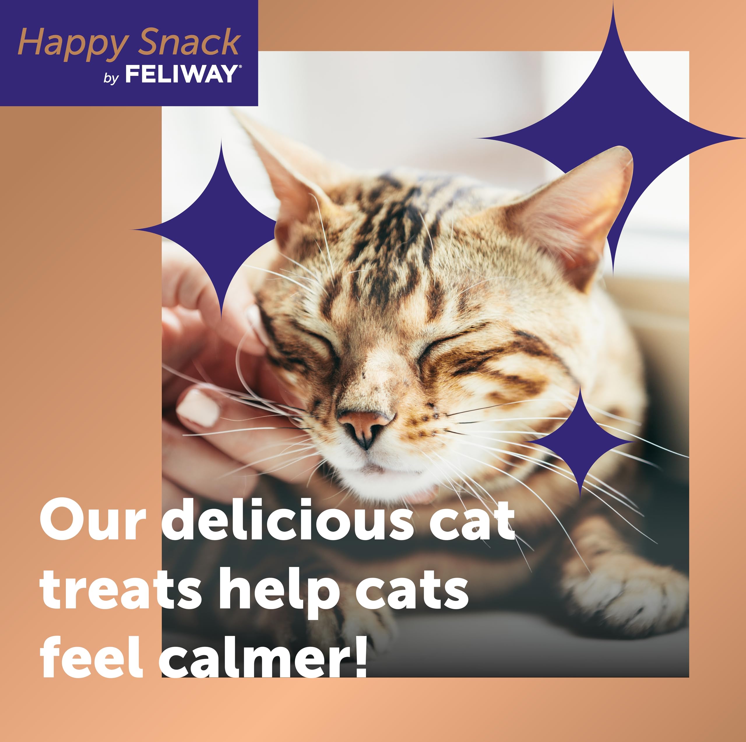 Feliway Happy Snack Calming Creamy Cat Treats - Chicken Flavor | 6 Sticks 2