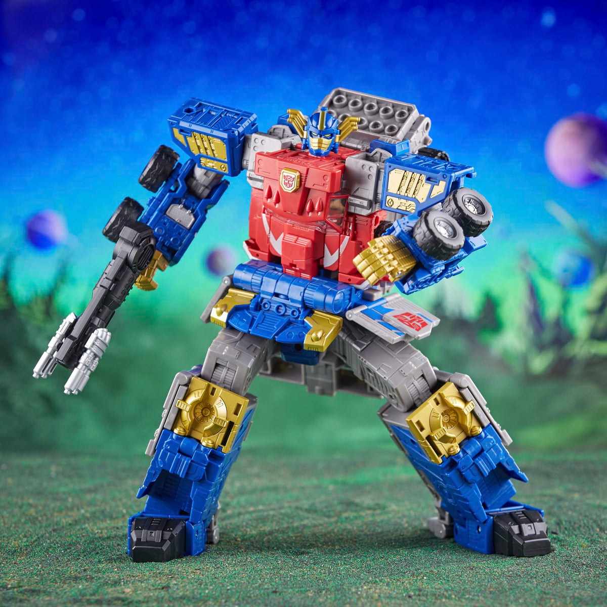 Transformers Legacy Evolution Armada Universe Optimus Prime Action Figure - 7.5 Inch, Age 8+