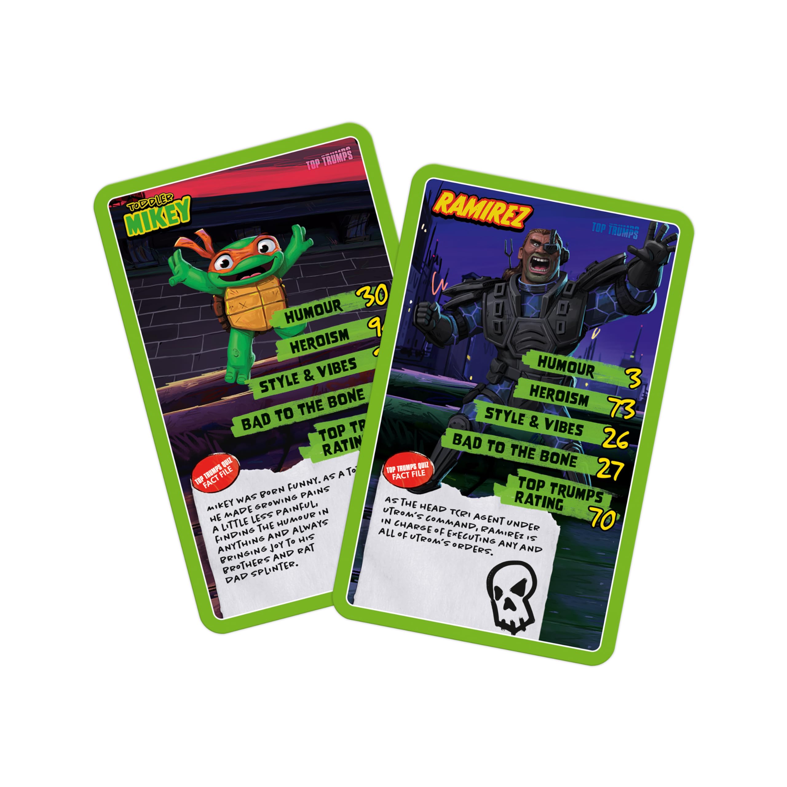 Top Trumps Teenage Mutant Ninja Turtles Card Game | Ages 6+ | Portable 2