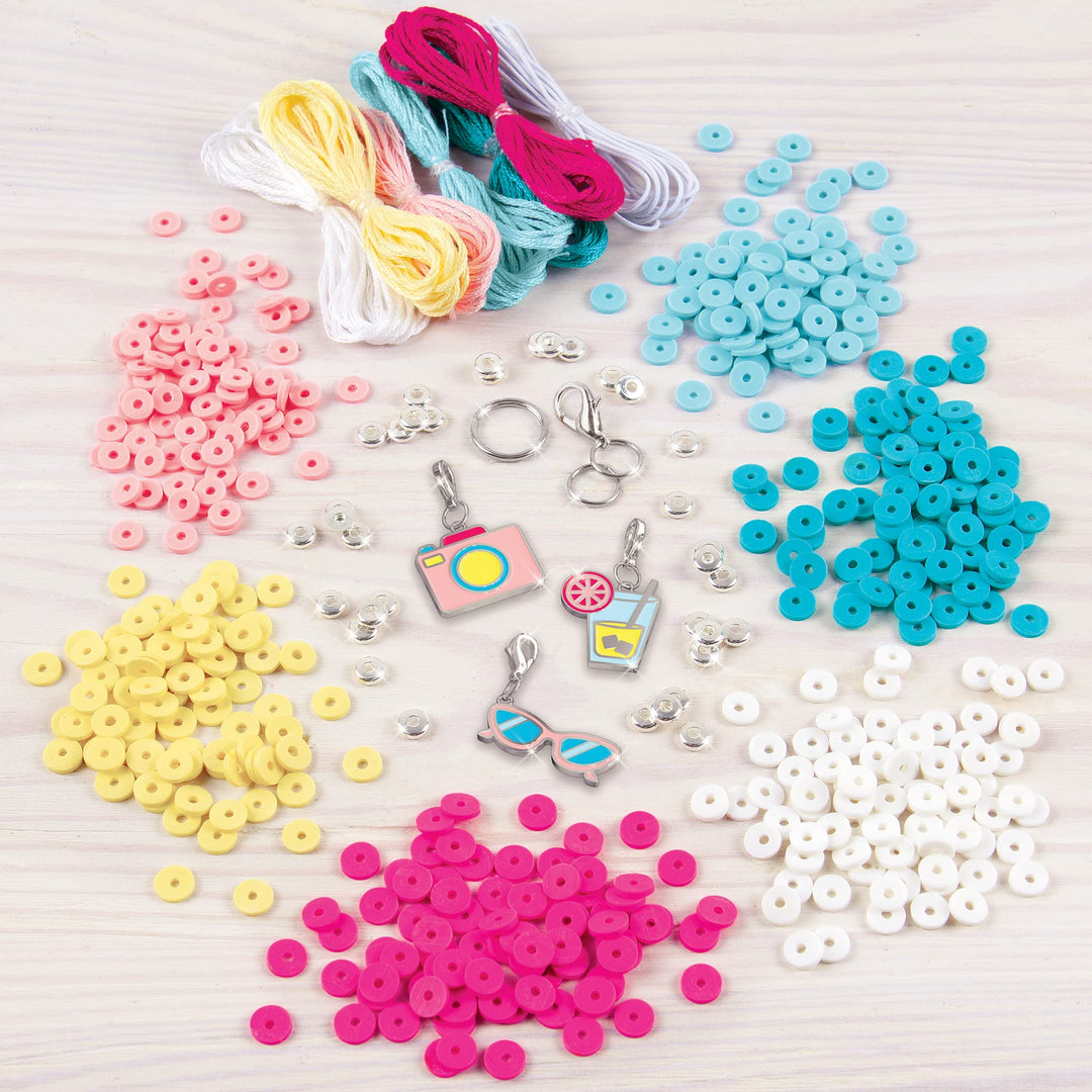 Make It Real 1317 Jewellery Making Kit - Creative Bracelet Craft Set for Kids Ages 8+