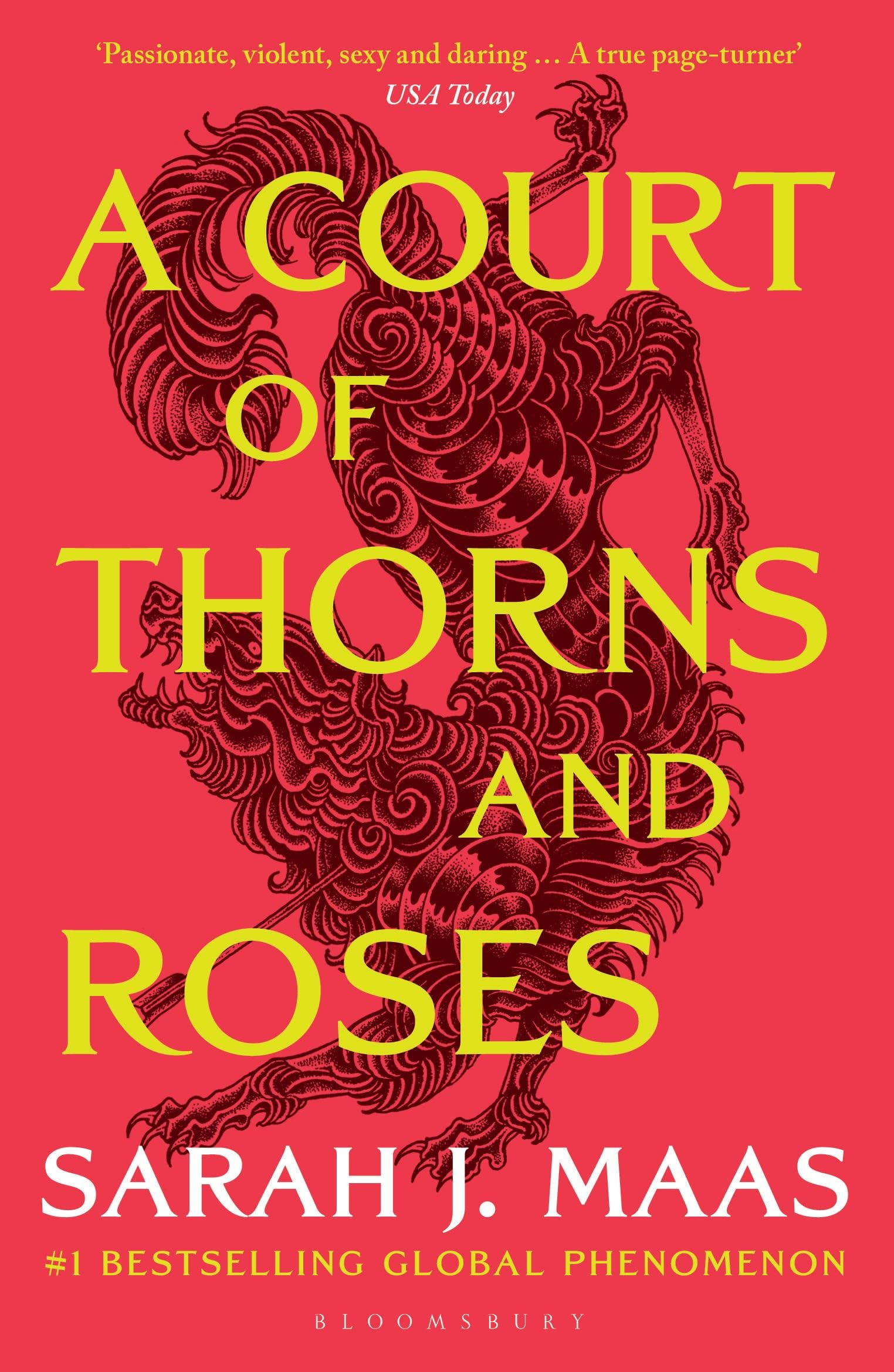 Bloomsbury A Court of Thorns and Roses by Sarah J. Maas | Paperback | English