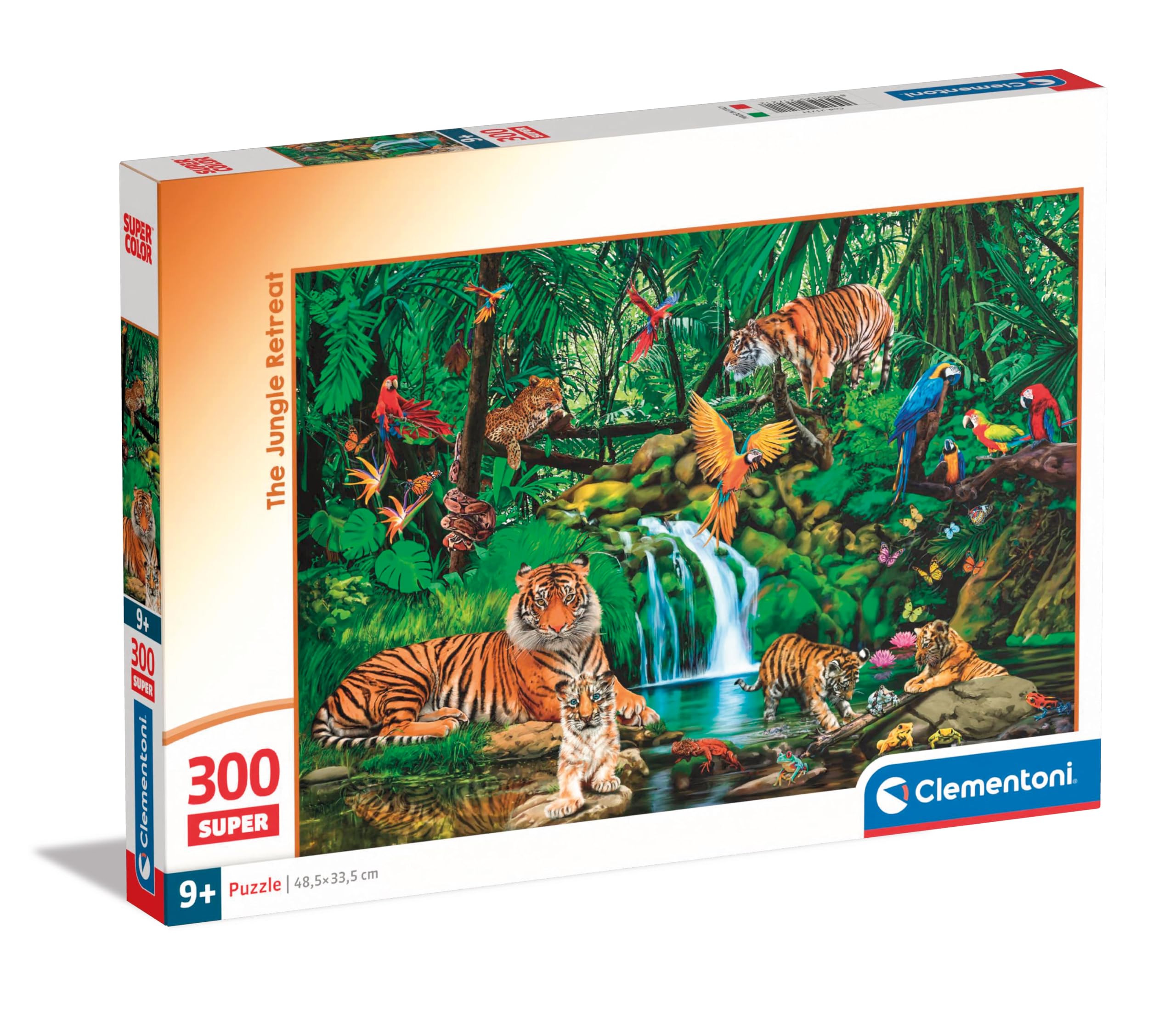 Clementoni Water Magic Puzzle - The Jungle Retreat | 300 Pieces | Multicolor 1