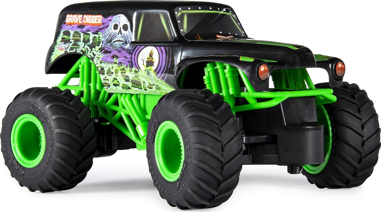 Grave Digger RC Monster Truck - 1:24 Scale, 2.4 GHz, for Ages 4+ 2