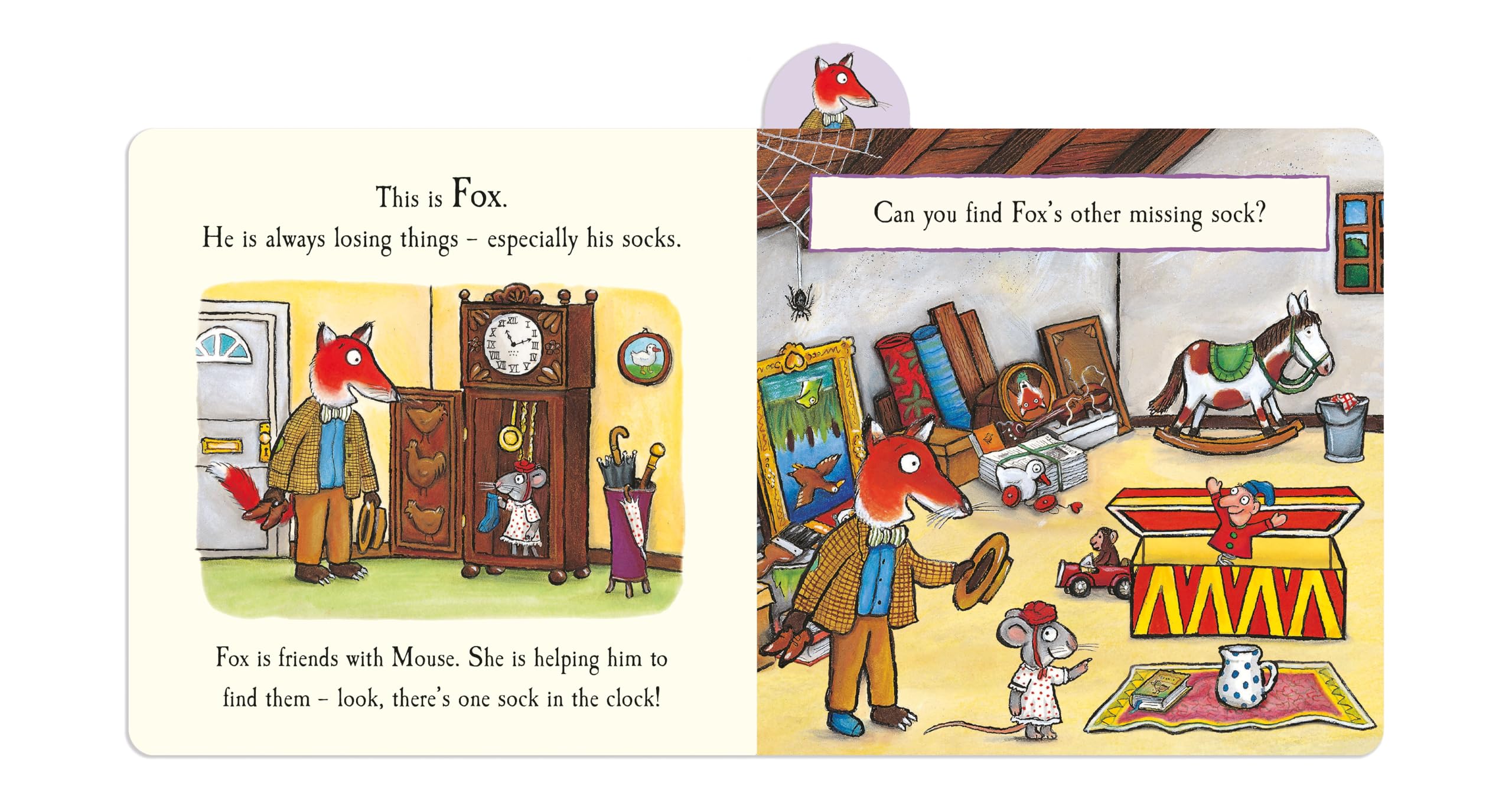MACMILLAN Tales from Acorn Wood: Hello Friends! | Tabbed Board Book | English