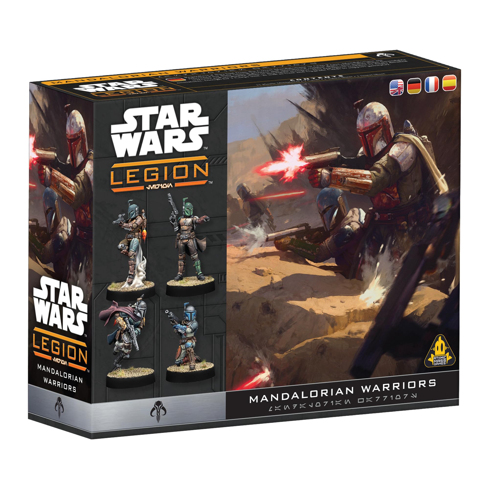 Asmodee Star Wars: Legion - Mandalorian Warriors Expansion | 2 Players, Ages 14+, 120-180 Min 1