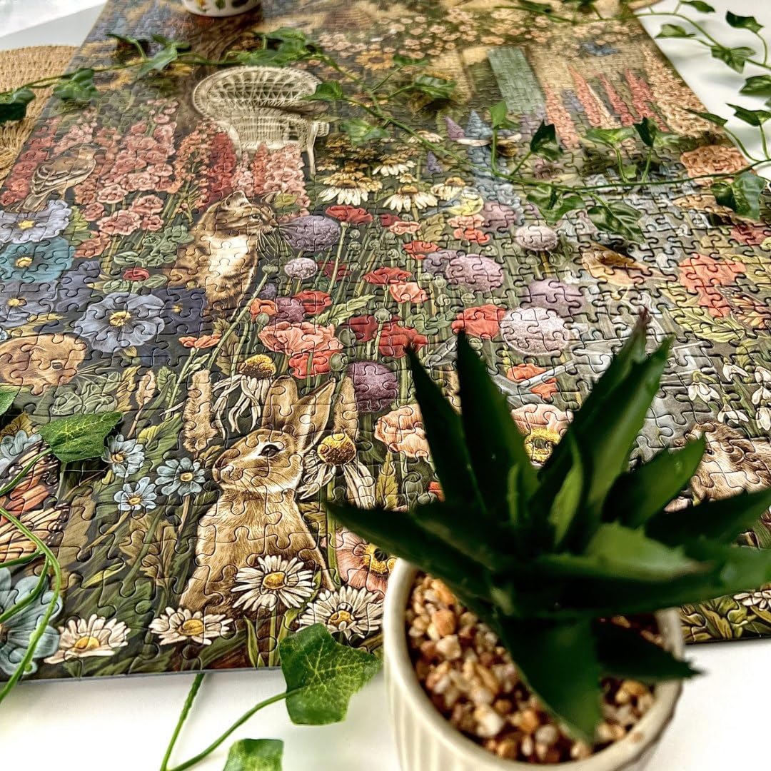 Gibsons Summer Haze Jigsaw Puzzle - 1000 Pieces | Eco-Friendly | Made in UK 8