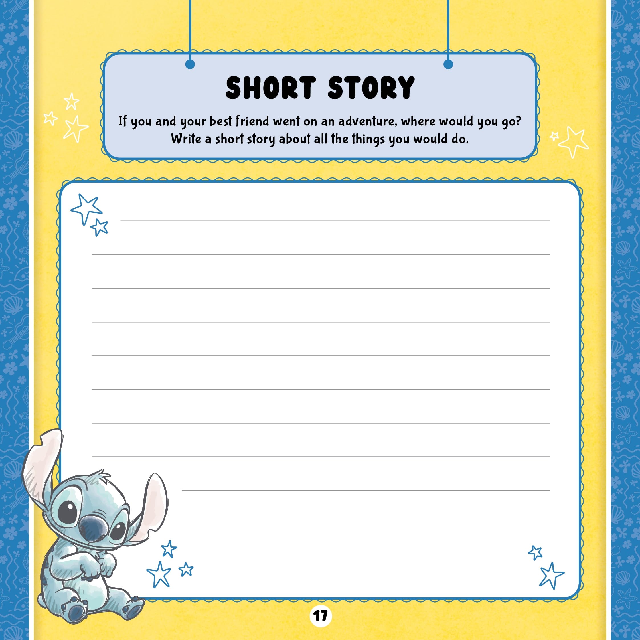Autumn Disney Stitch Best Friends Activity Book & Bead Kit | Make 12 Bracelets | Multicoloured 4