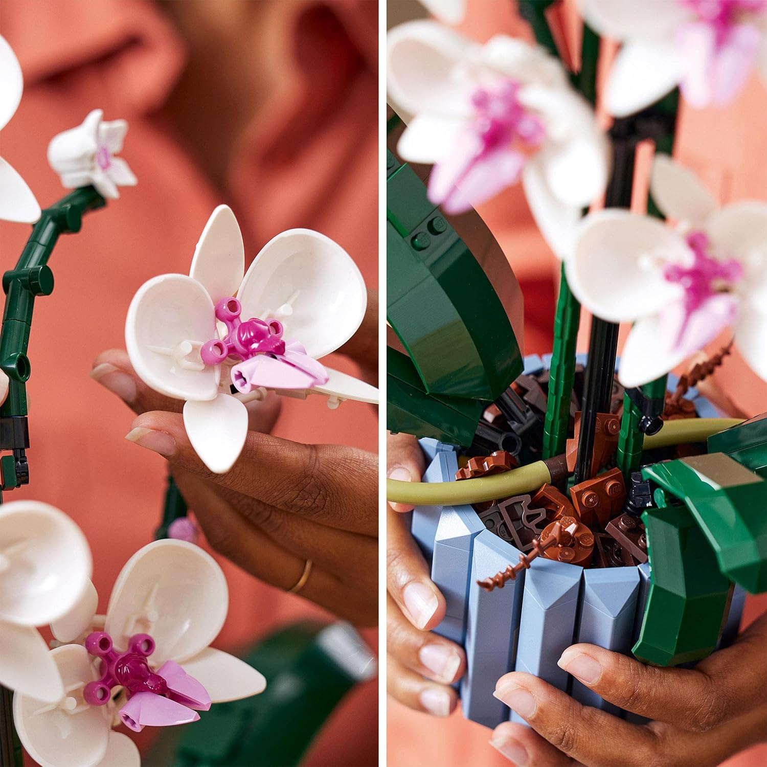 LEGO Orchidee 10311 – Künstliche Pflanze Bauset für Erwachsene 4