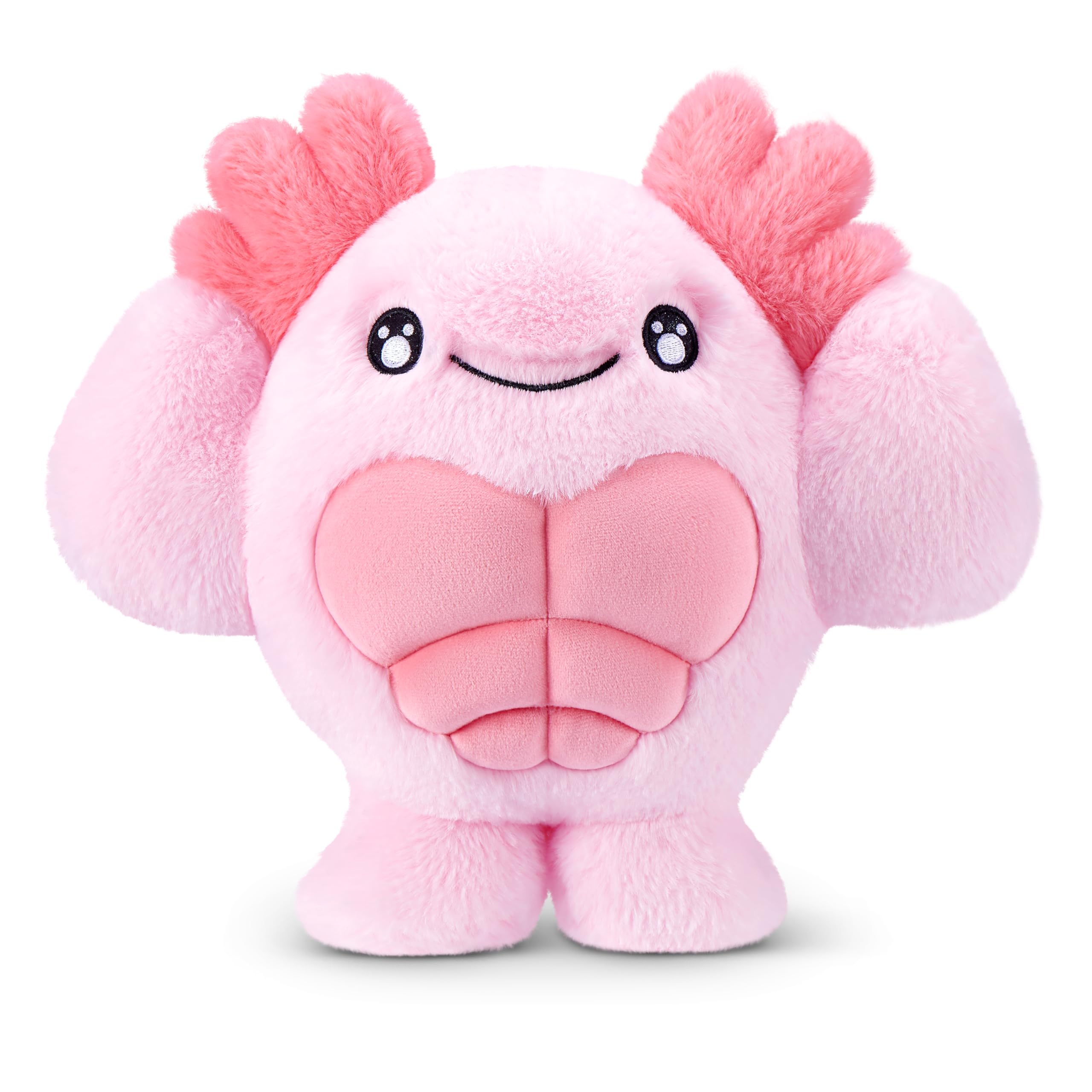 BUFFYS Series 1 Axolotl Plush - 8 Inch Soft Cuddle Buddy | Collectible Toy | Polyester