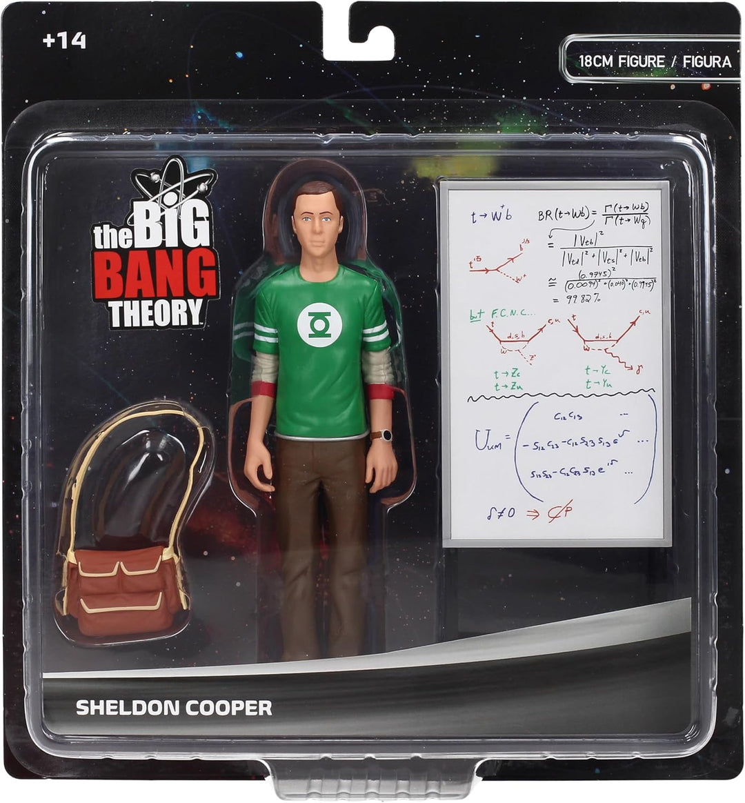 Sheldon Cooper Action Figure - Green (7")