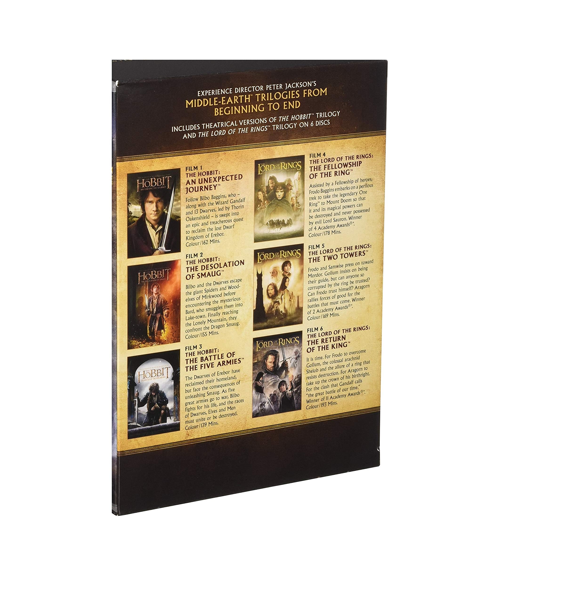 The Hobbit & The Lord of the Rings Trilogy Collection [DVD]
