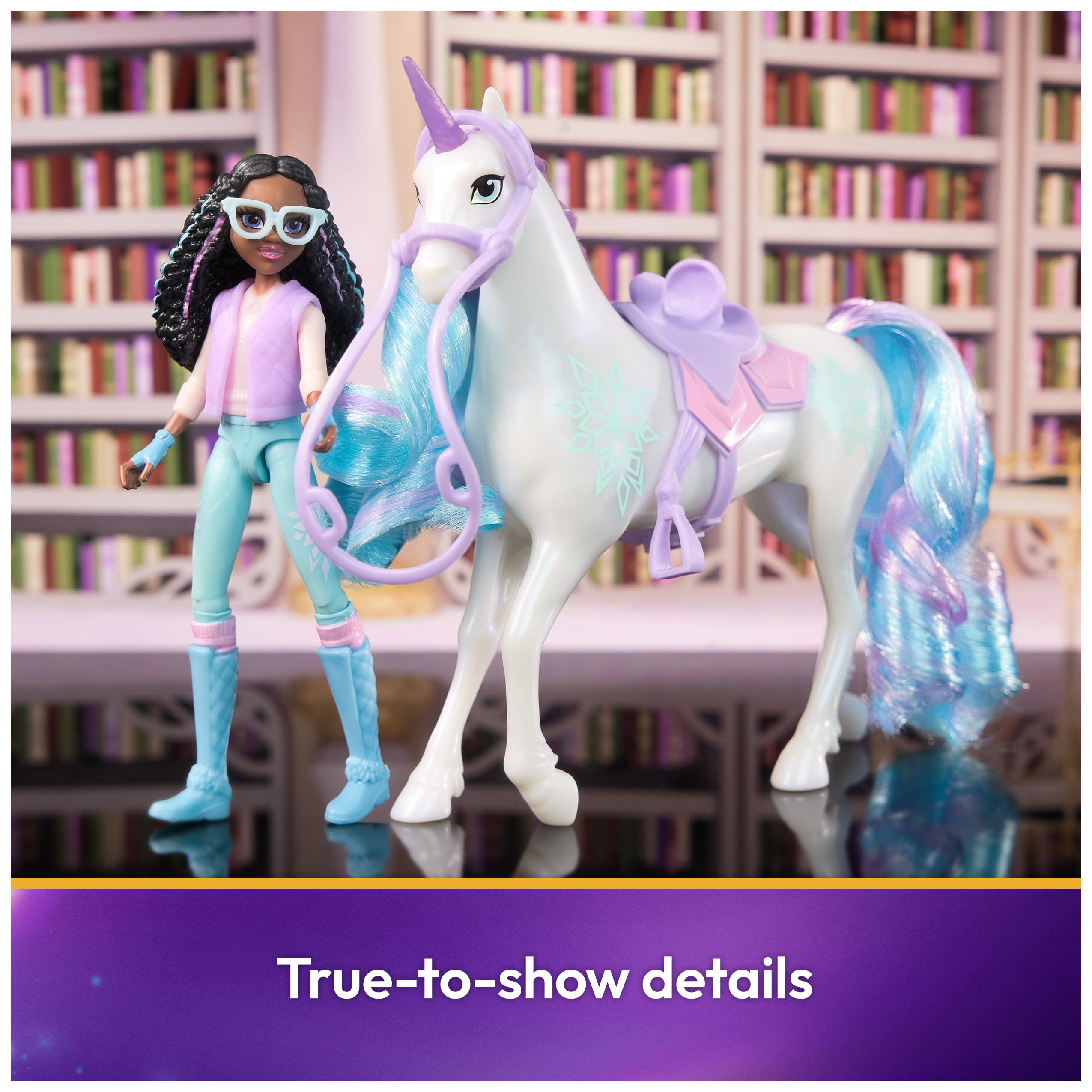 Unicorn Academy Layla & Glacier Doll and Unicorn Set with Accessories | Ages 4+ 3
