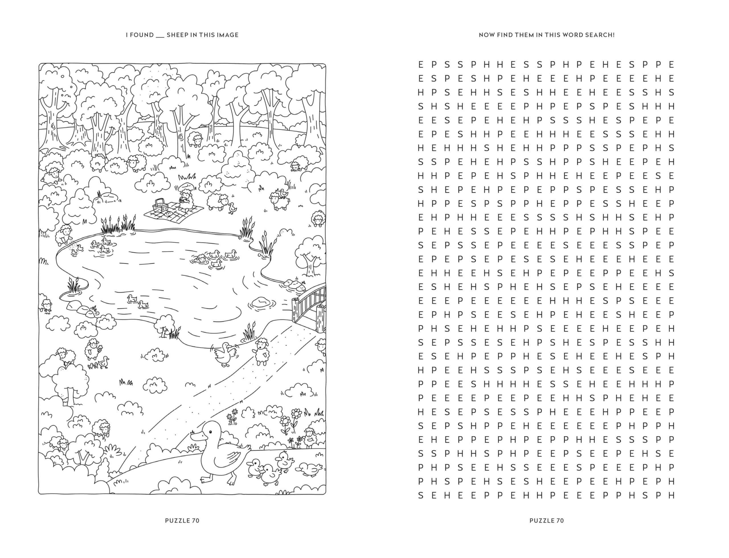 Cassell Counting Sheep: The Almost Impossible Bedtime Word Search | Paperback | 224 Pages 5