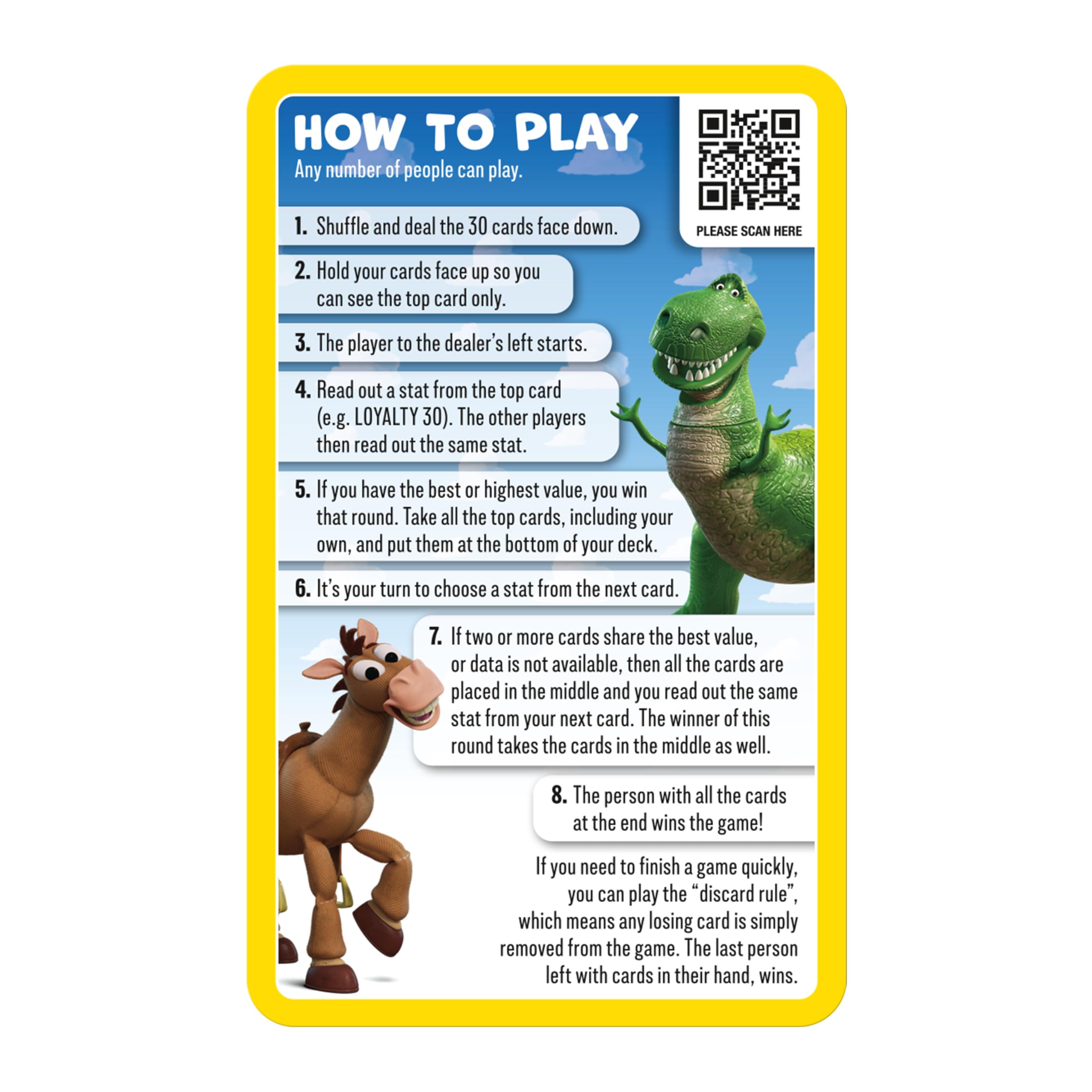 Top Trumps Toy Story Educational Travel Card Game | Multicolor | Ages 7+ (Min 72 Months)