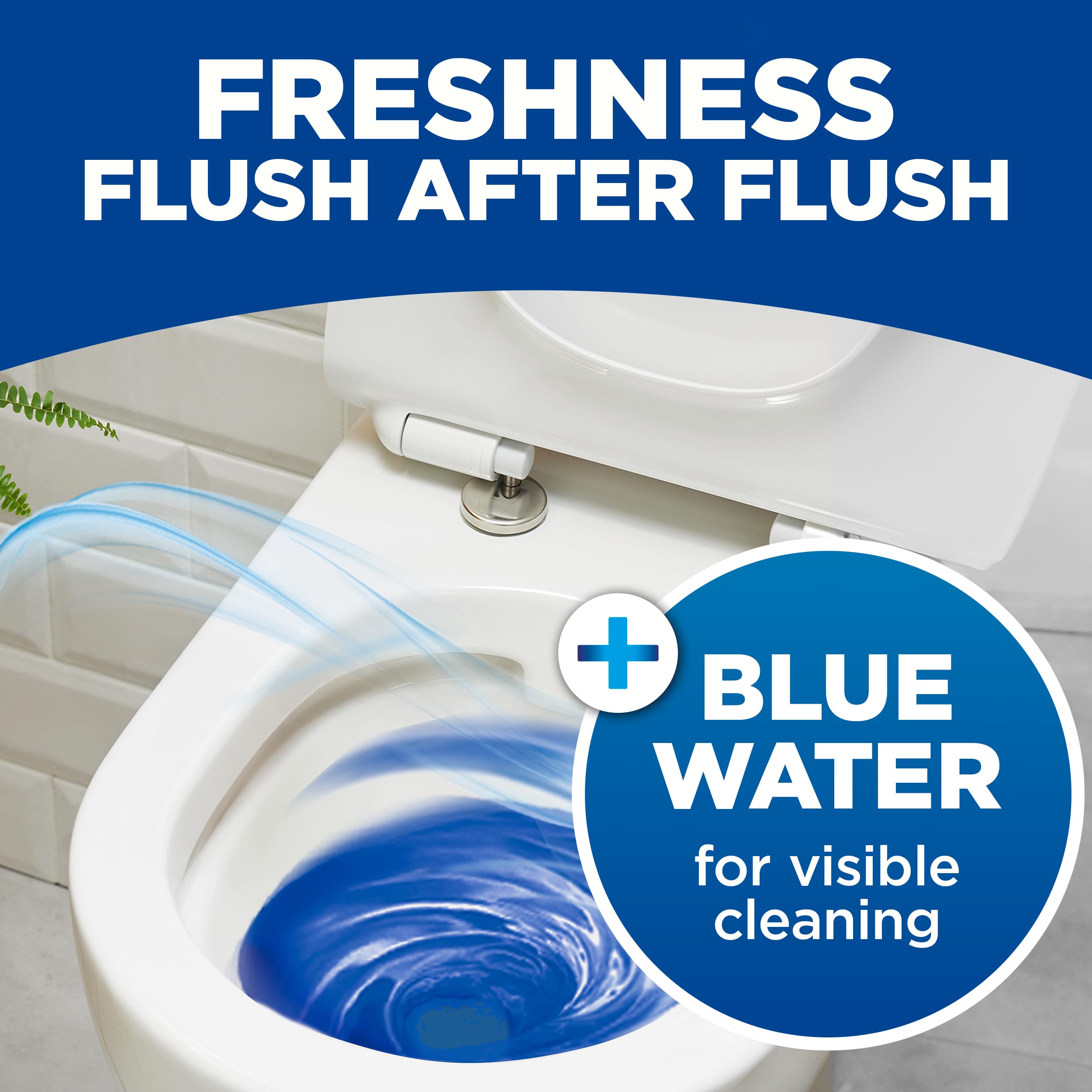 Bloo Hygiene 3in1 Cleaning Foam Toilet Blocks - Active Limescale Prevention, Fresh Scent | 2 Pack 3