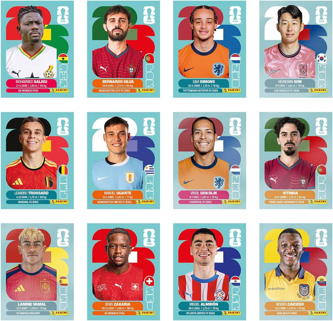 Panini FIFA World Cup 2026 Sticker Collection - 100 Packs | 7 Stickers Per Pack | Official Collection 5