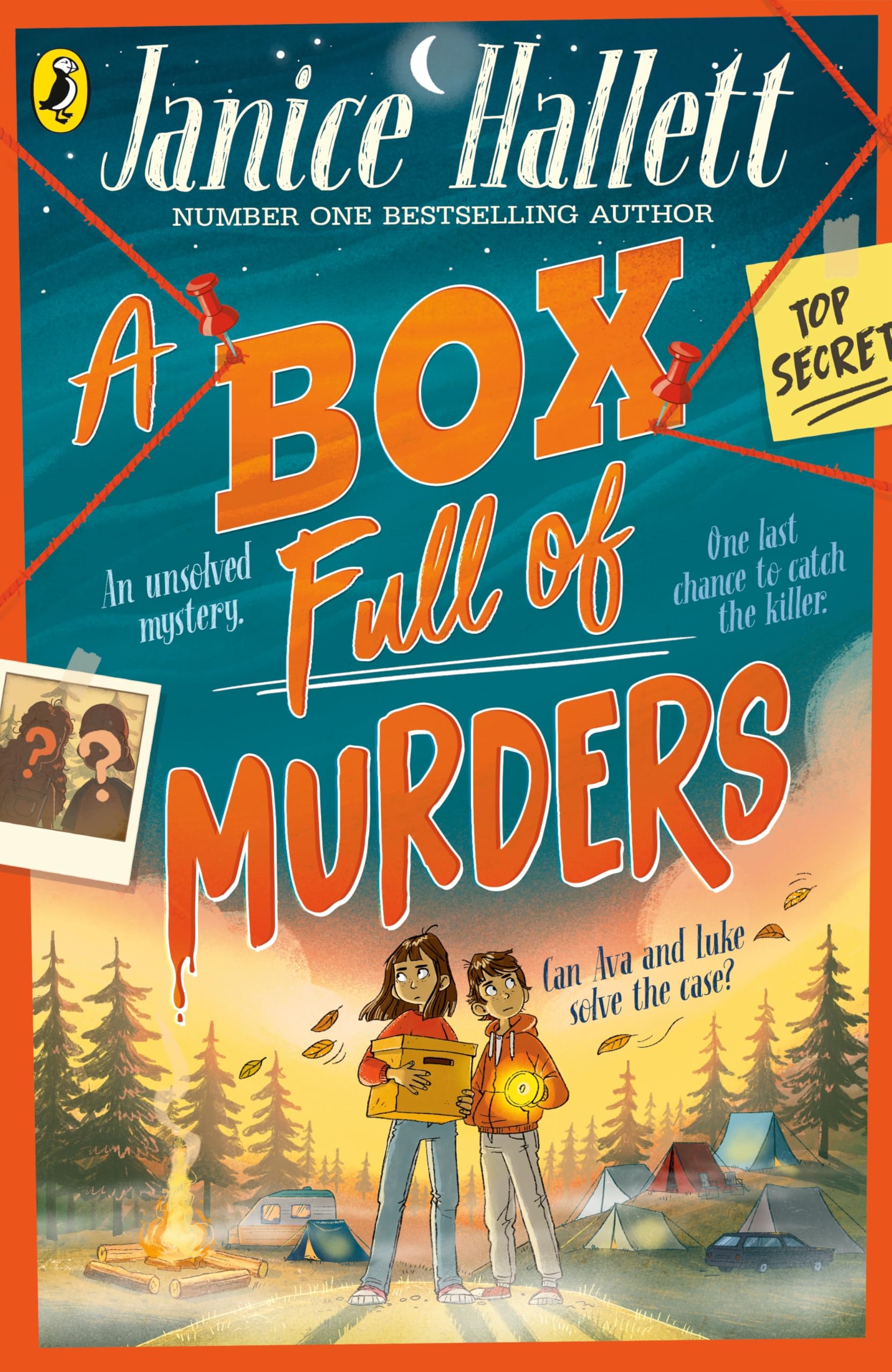 Puffin A Box Full of Murders: The First Children's Mystery by Janice Hallett | Paperback