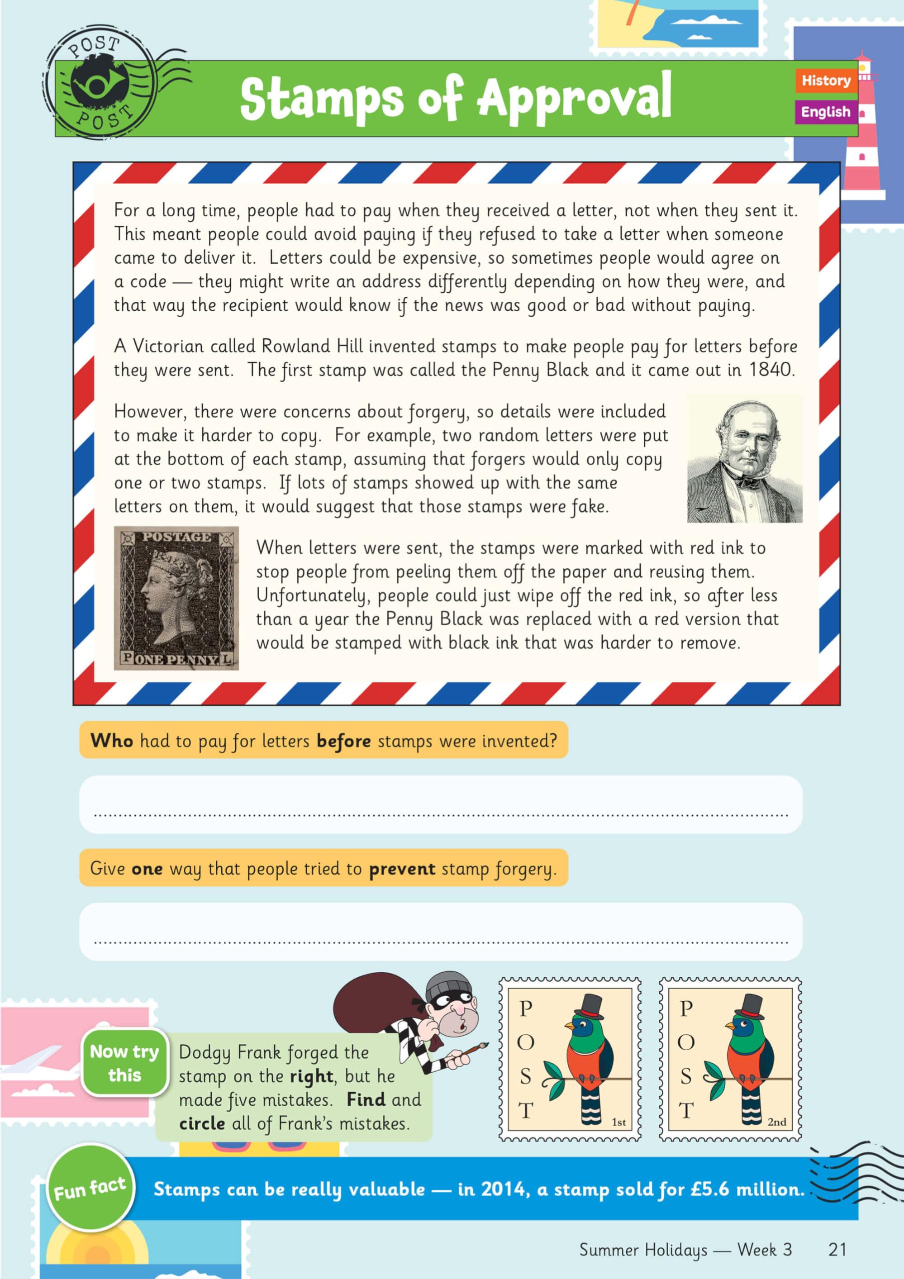 CGP Summer Holidays Activity Workbook - Year 6 to Year 7 Transition | 64 Pages | Paperback 5