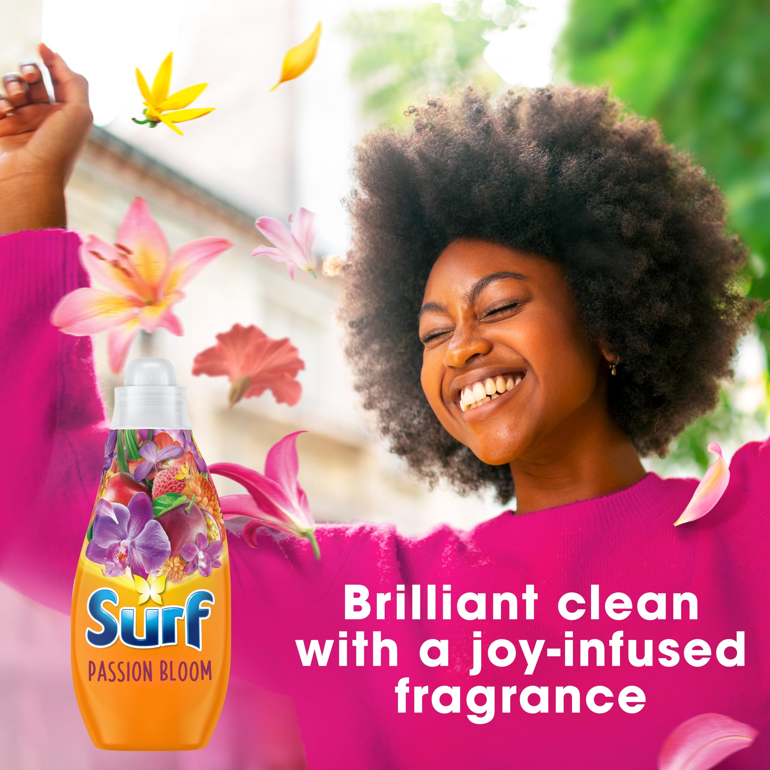 Surf Passion Bloom Laundry Washing Liquid Detergent (1.5L) 5
