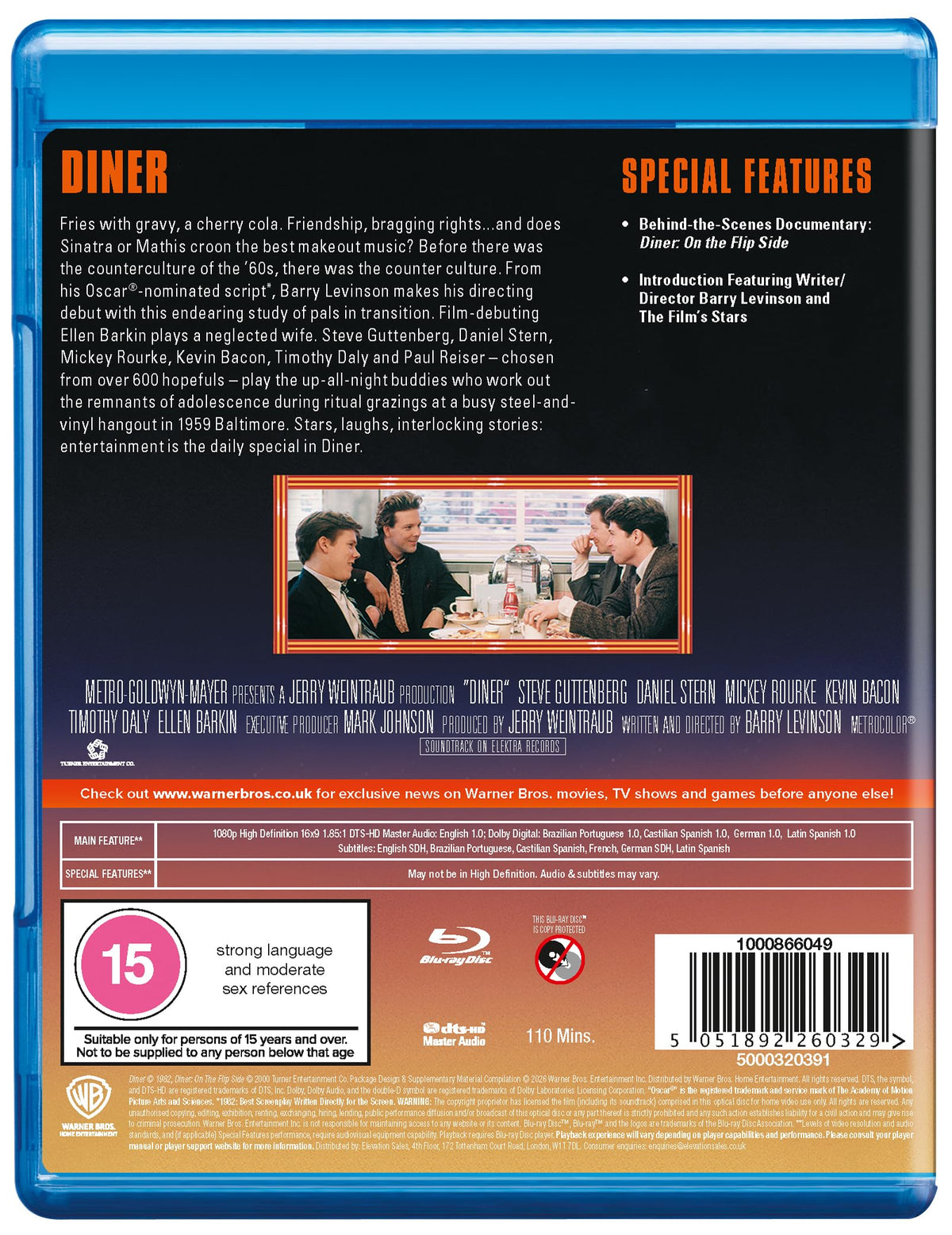 Diner [Blu-ray]