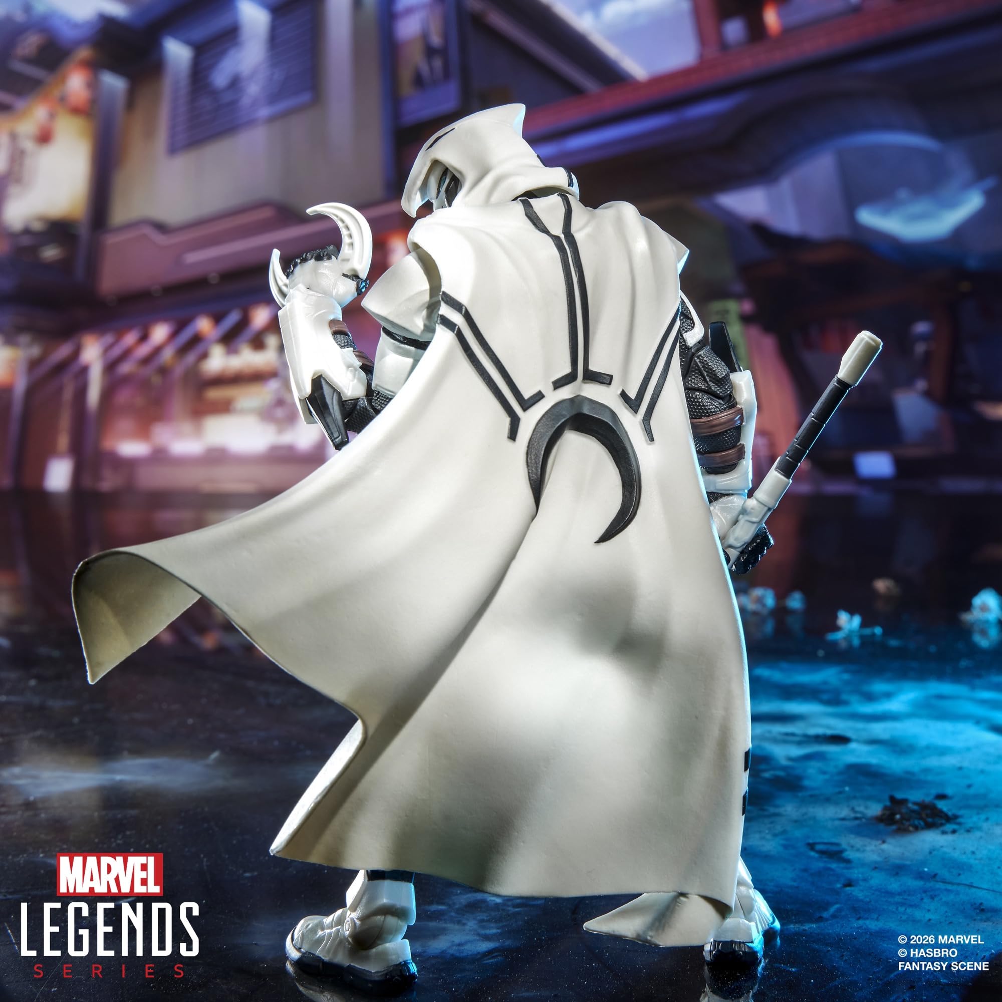 Marvel Legends Series Moon Knight Action Figure - 15 cm (6 inch) | Marvel Rivals Video Game Inspired 7