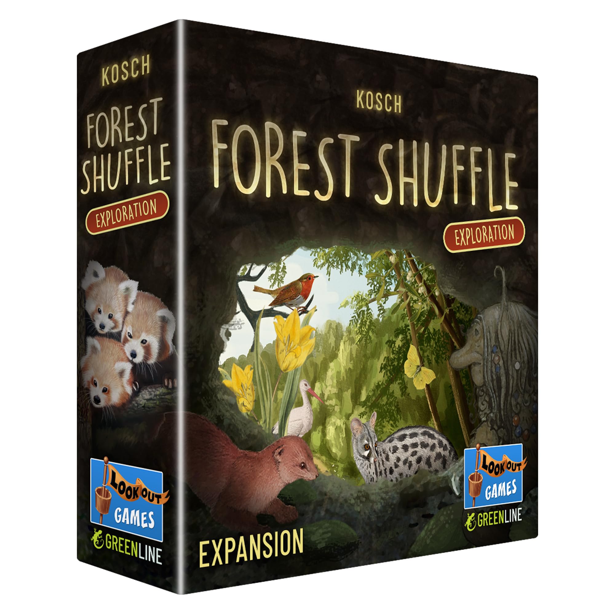 Asmodee Forest Shuffle: Exploration Board Game Expansion | Ages 10+ | 1-5 Players 1