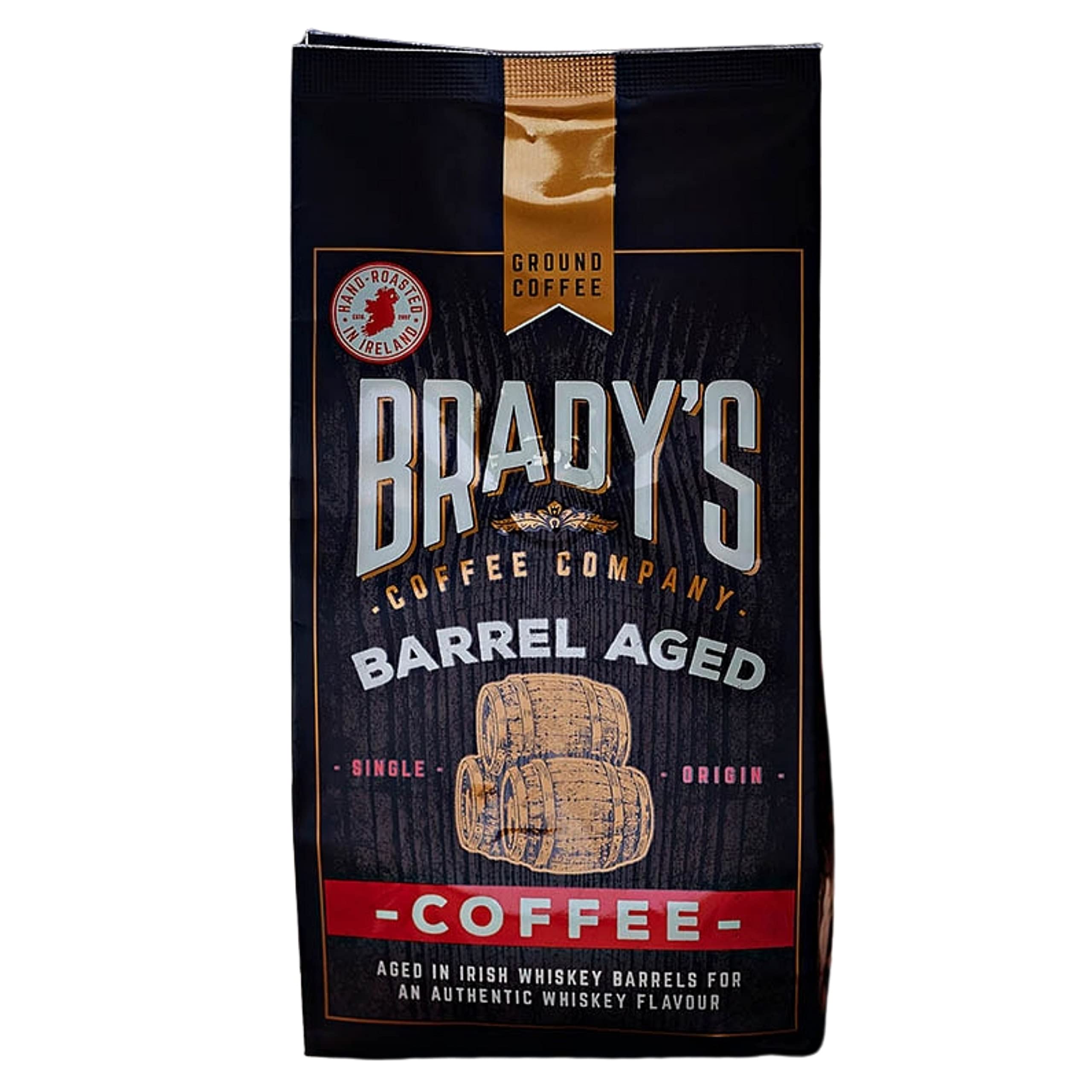 Brady's Irish Barrel Aged Ground Coffee - 100% Arabica Medium Roast - 227g 9