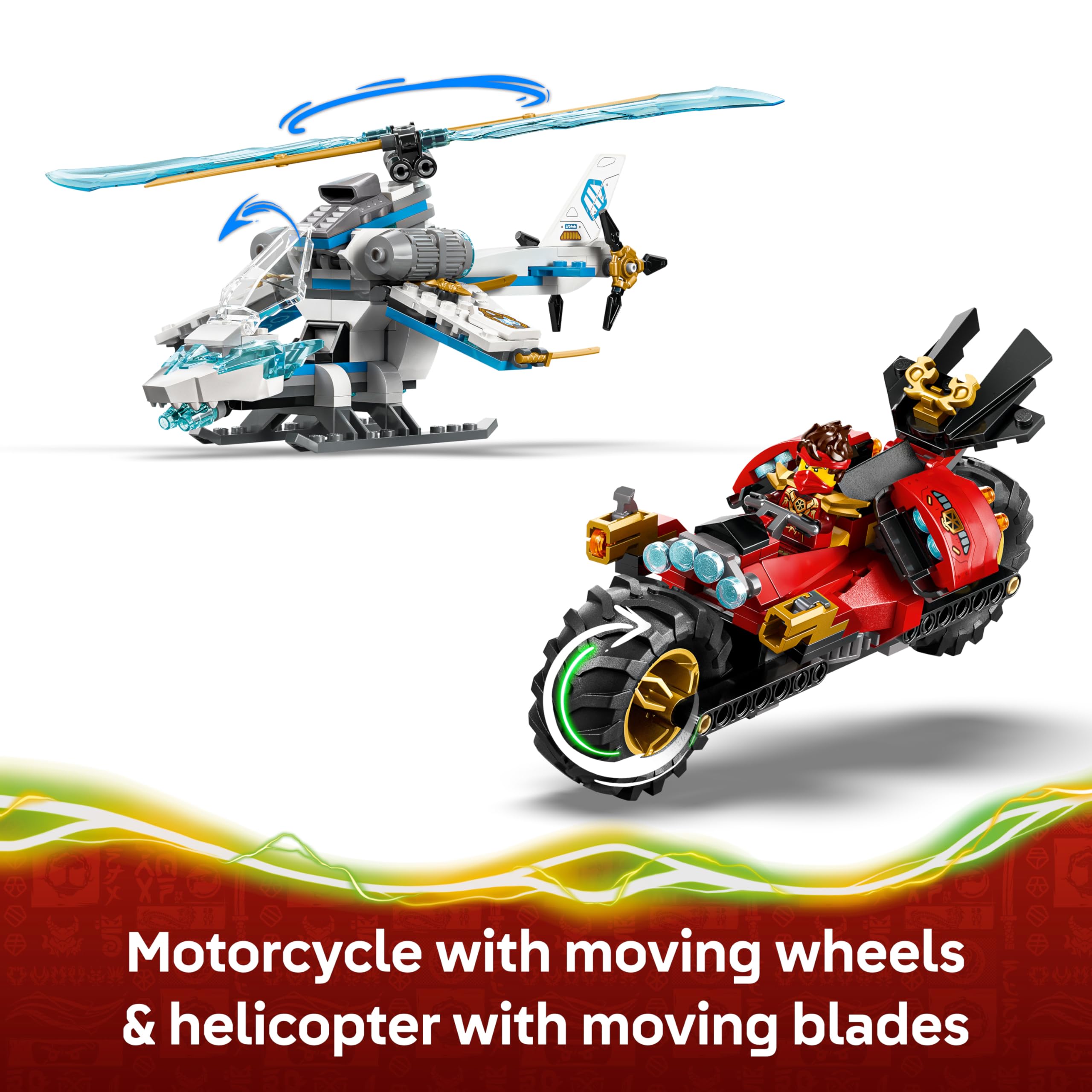 LEGO NINJAGO Ninja Vehicle Tree House Battle Building Set | Ages 7+ | Model 71857 4