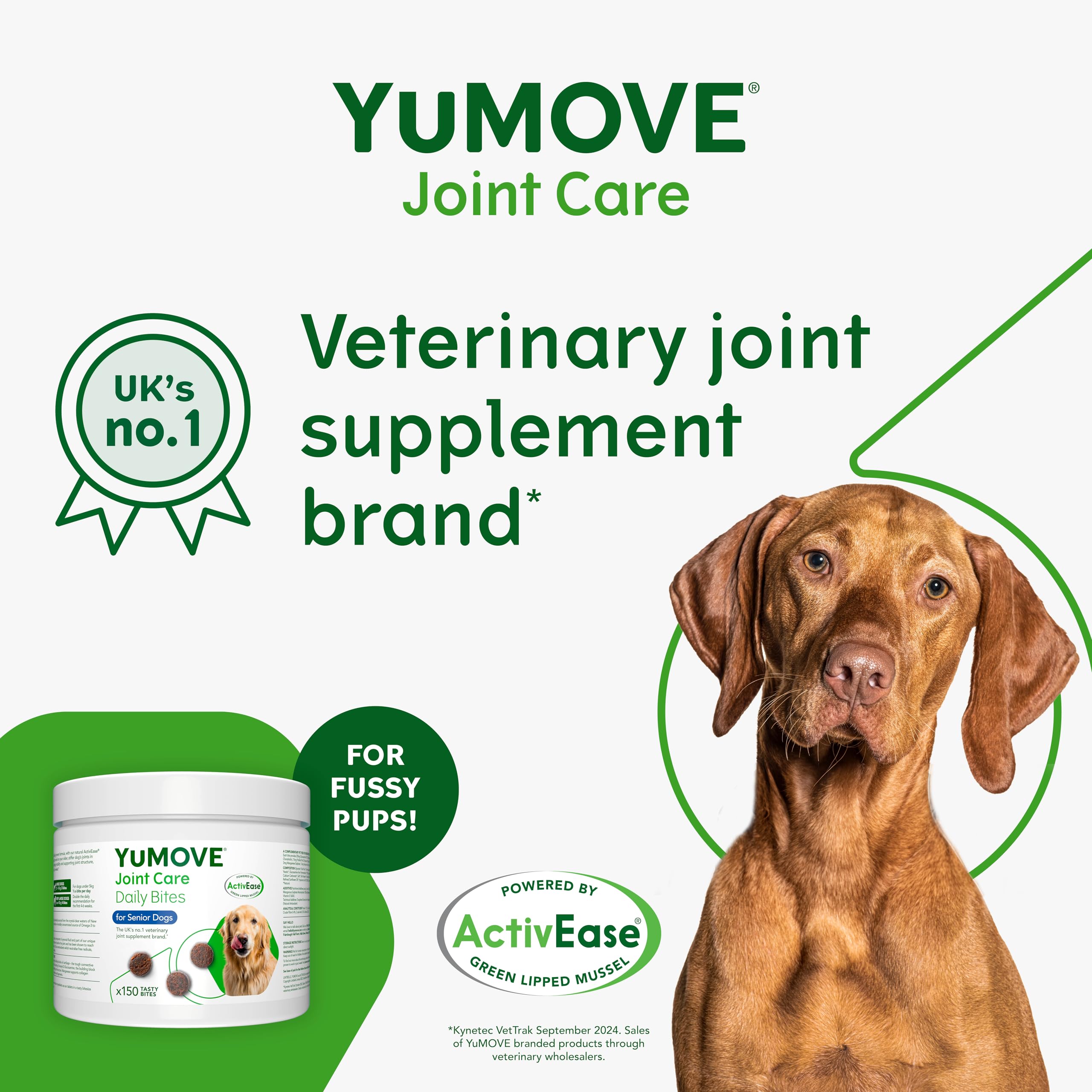 YuMOVE Senior Dog Joint Supplement - Daily Bites for Joint Care, 150 Chews 2