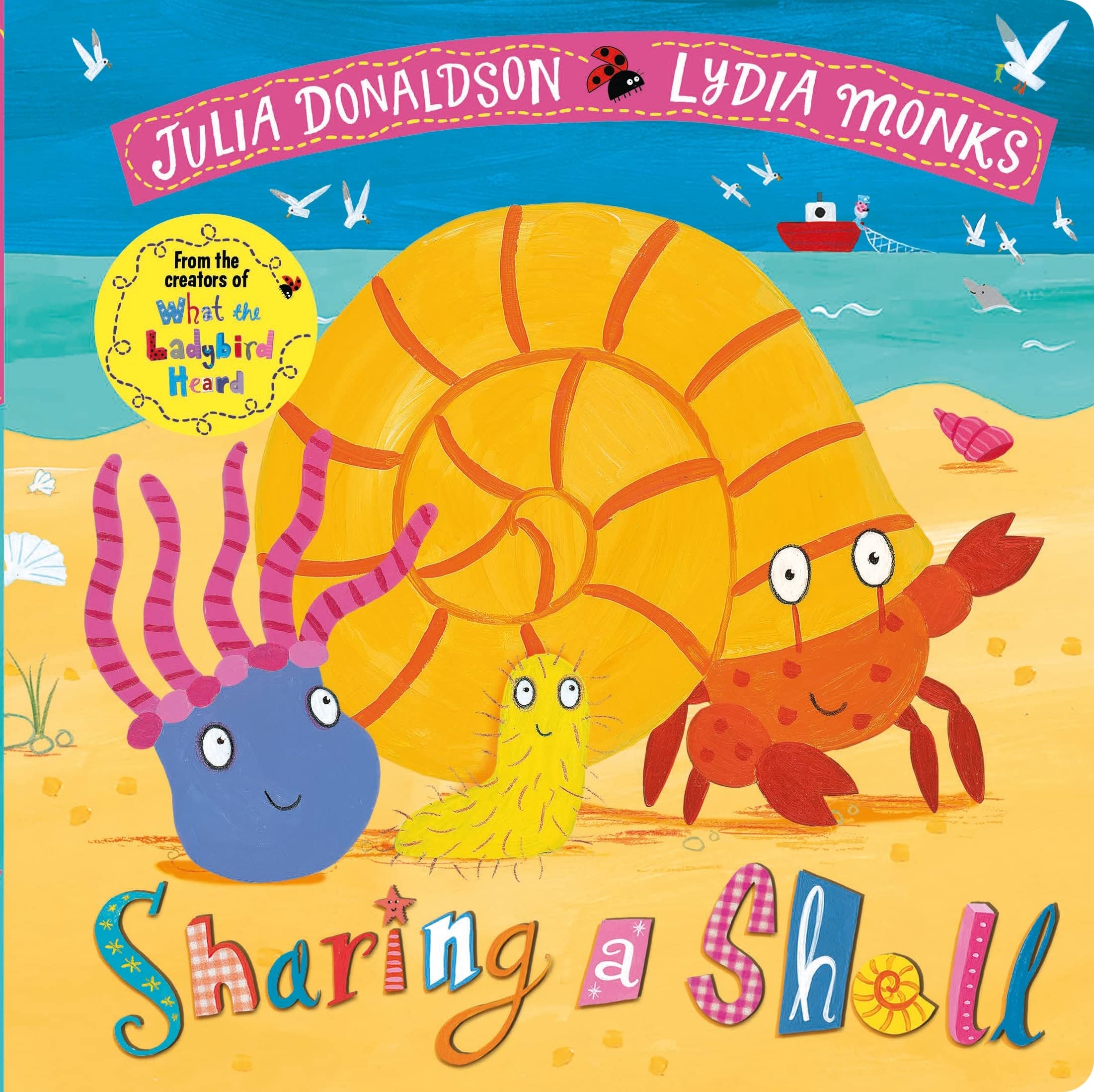 MACMILLAN Sharing a Shell by Julia Donaldson | Board Book for Ages 2-4