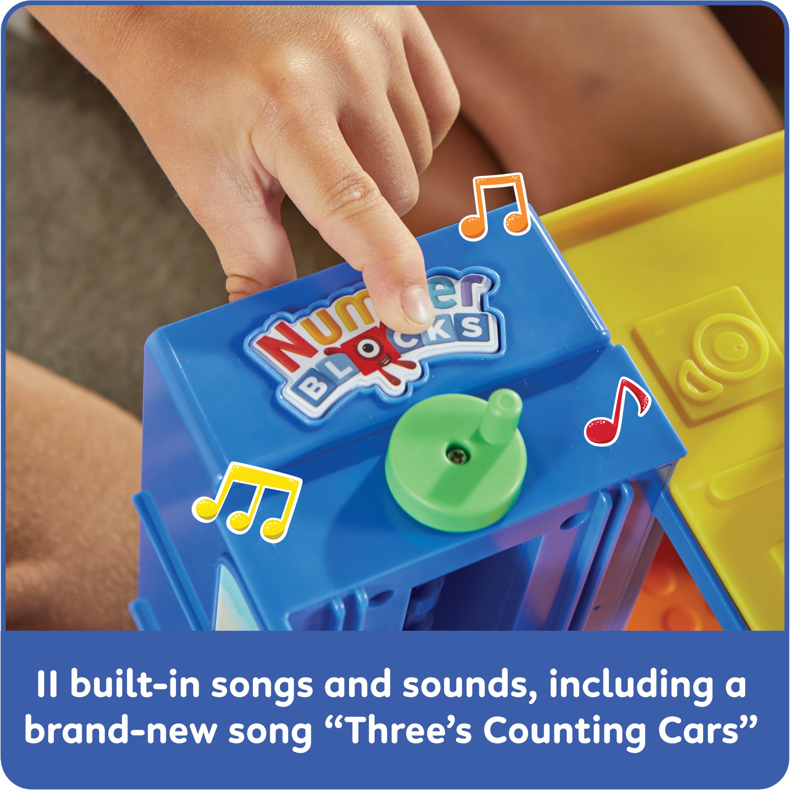 Learning Resources Numberblocks Counting Car Garage - Educational Playset with Moving Parts & Sounds, Ages 3+ 5