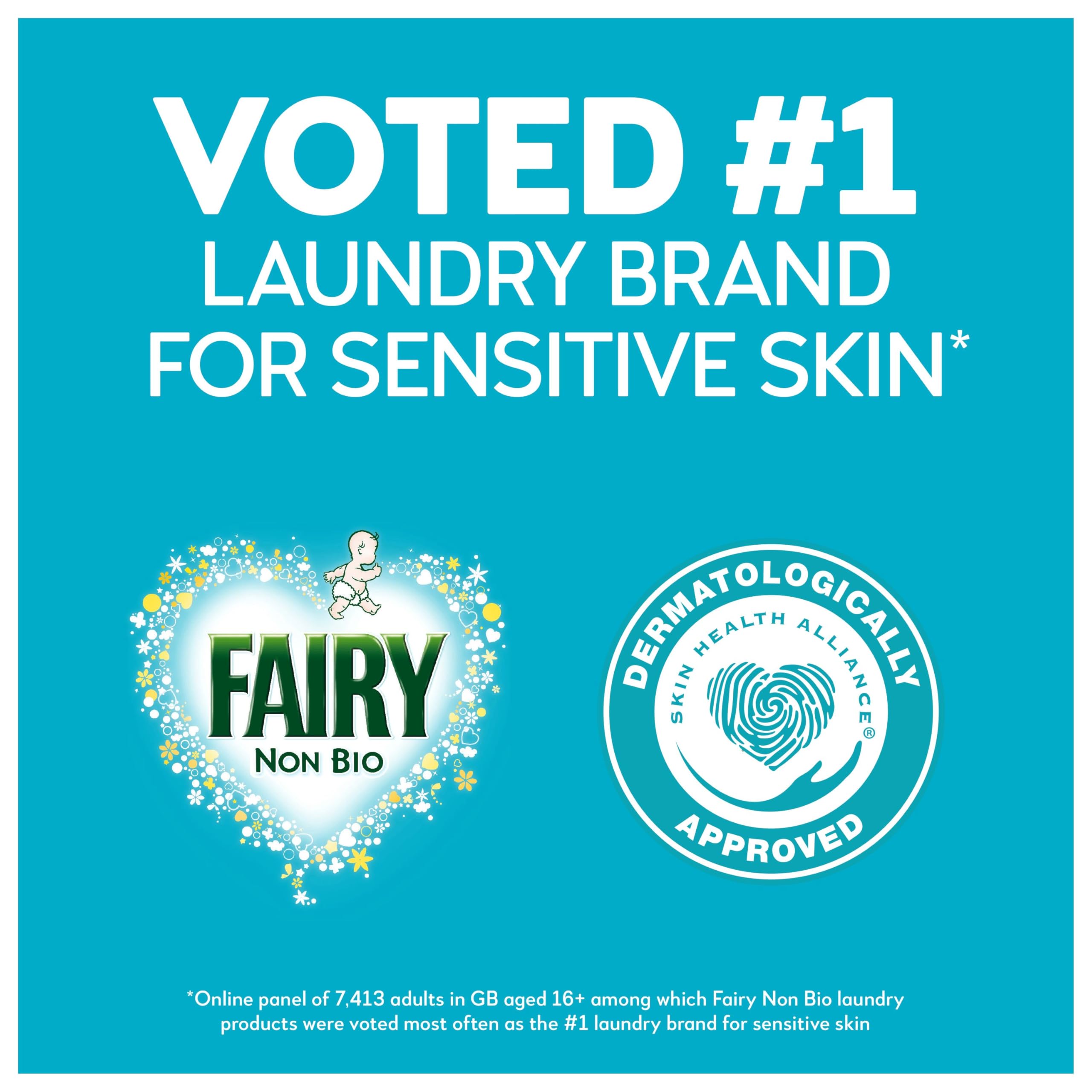 Fairy - Non Bio The Big One PODS® Washing Liquid Laundry Detergent Capsules 5