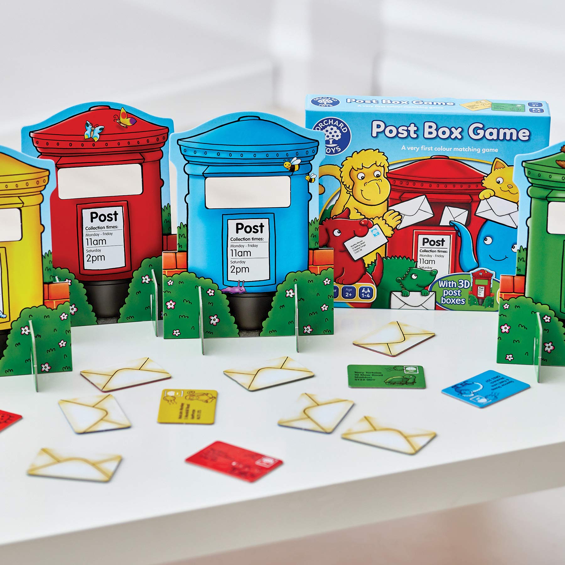 Orchard Toys Post Box Game - Colour Matching Board Game for Ages 2+ 5