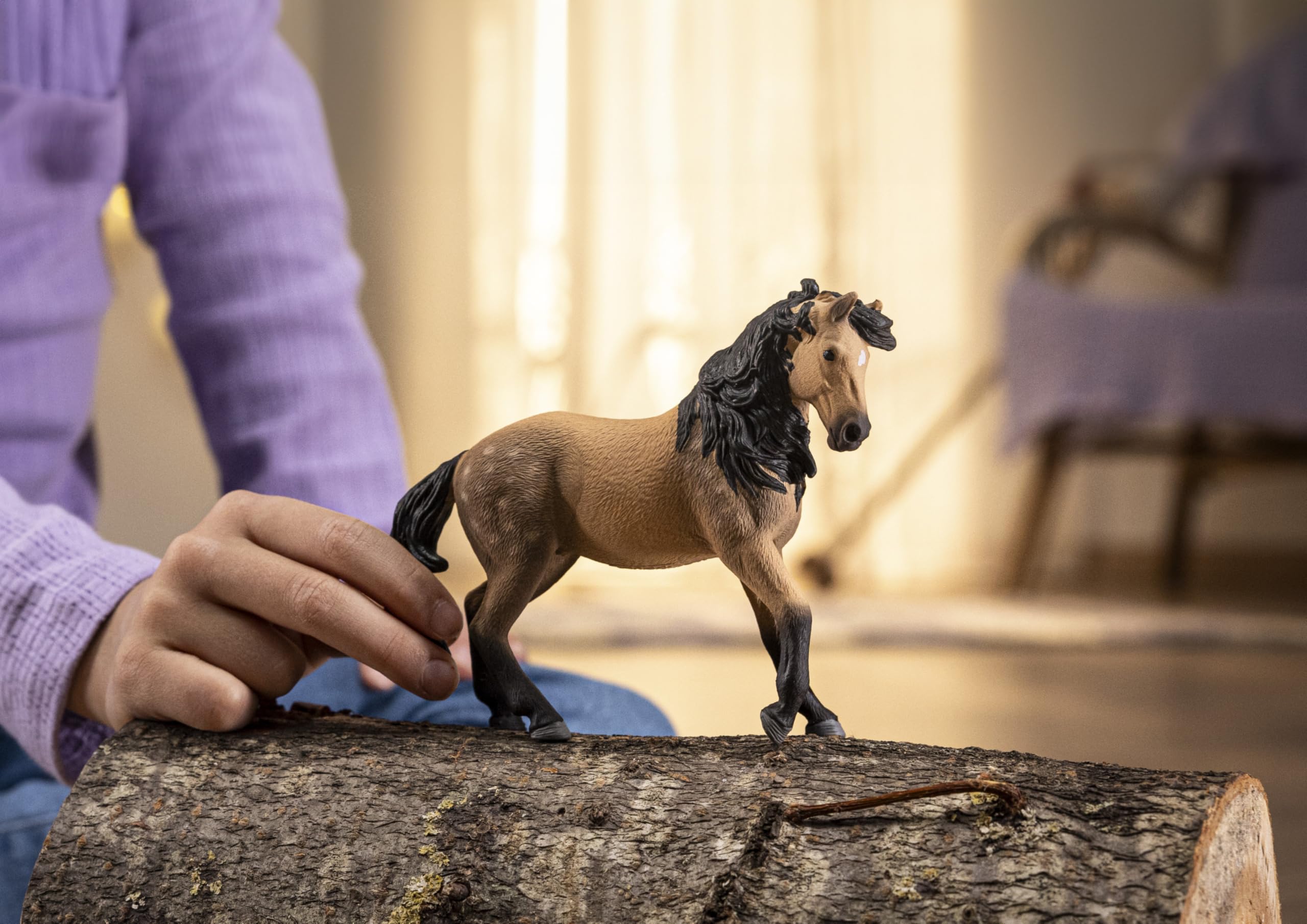 Schleich Horse Club Andalusian Mare Figurine - Spotted Brown Coat | 14cm | Ages 3+ 2
