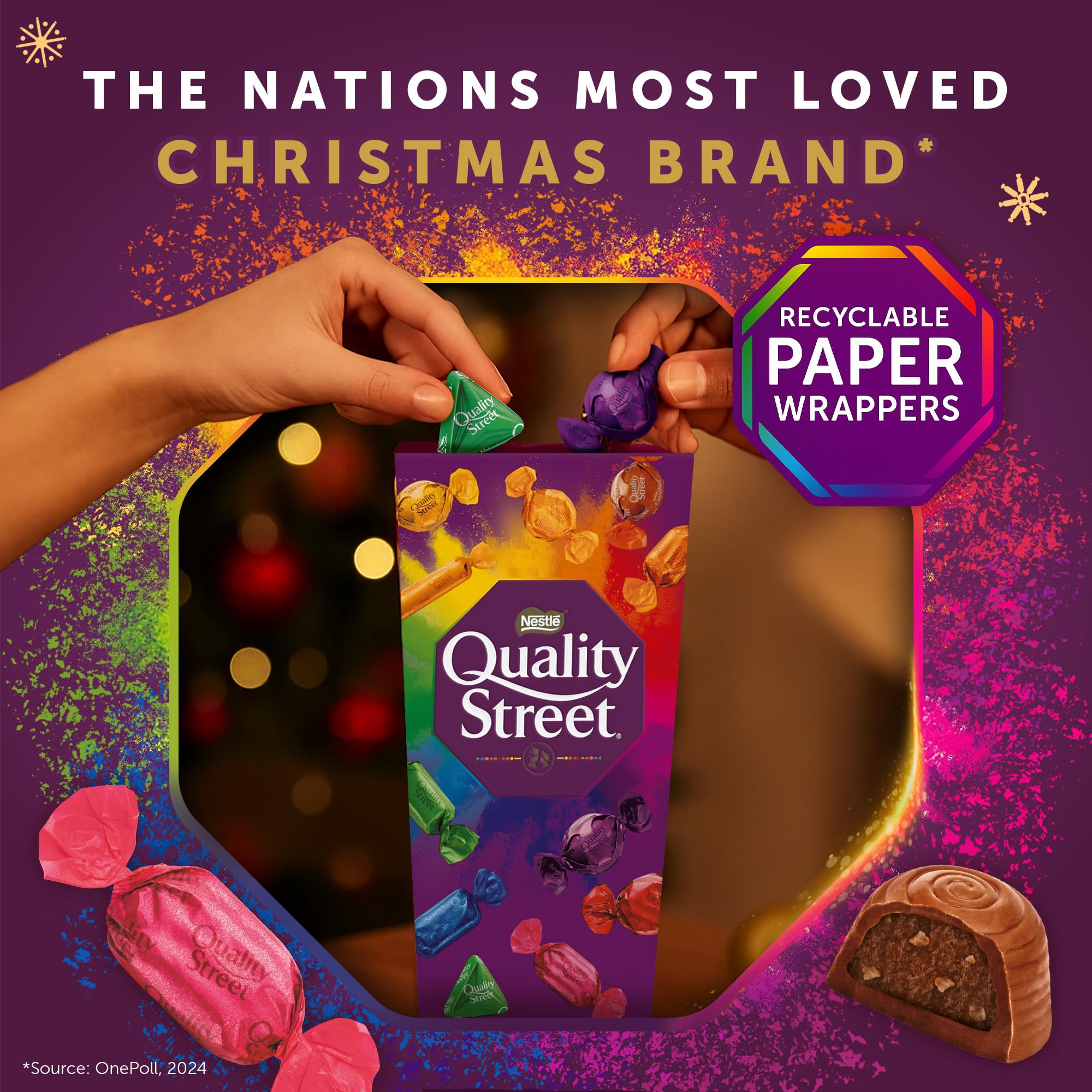 Quality Street Assorted Chocolates & Toffees 220g Carton 4