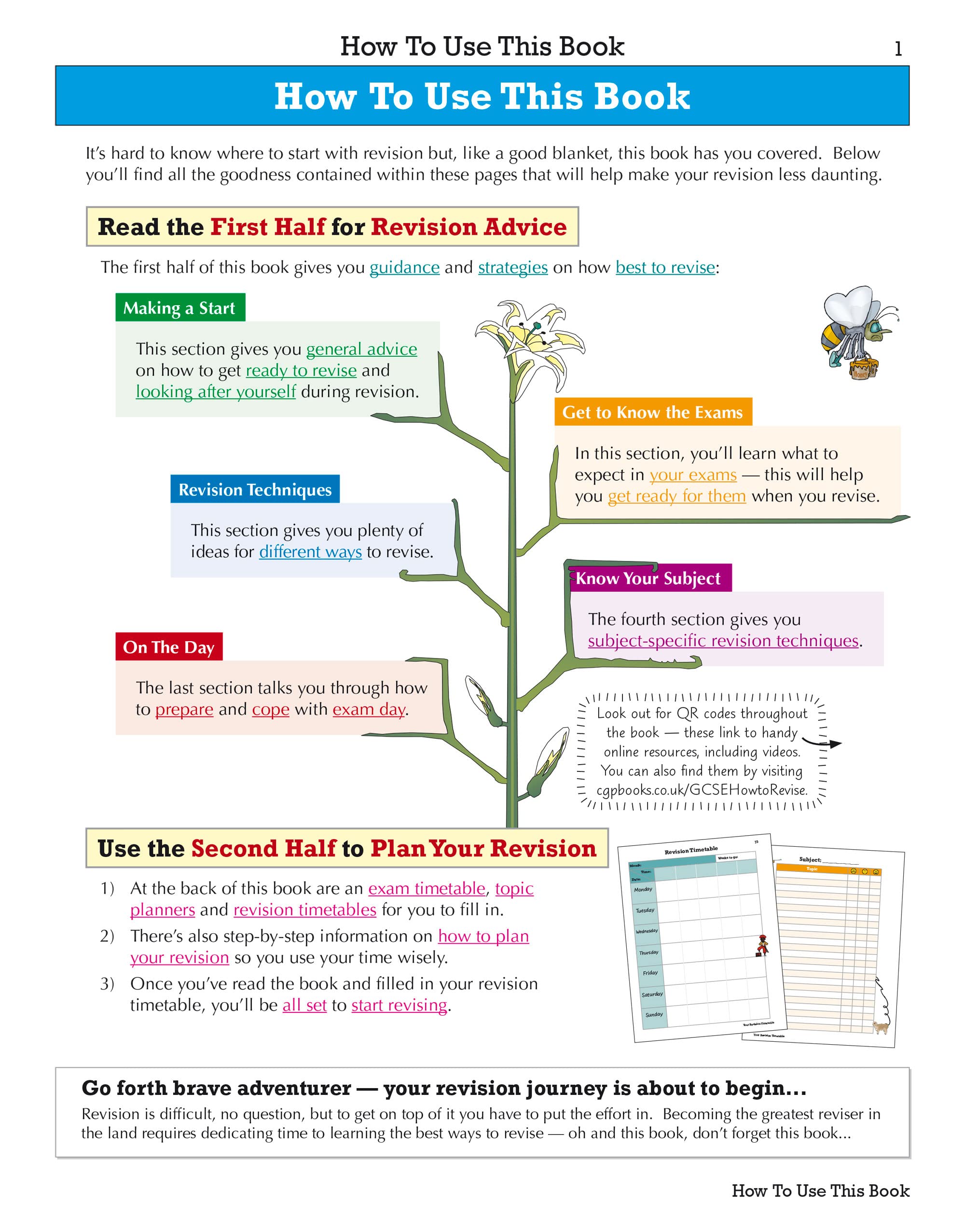 CGP How to Revise for GCSE - Study Skills & Planner | Young Adult | 88 Pages