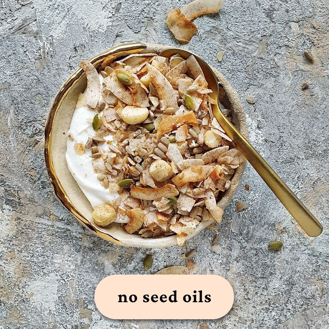Maria Lucia Bakes Keto Granola - Macadamia & Coconut | High Protein, Unsweetened | 1KG 6
