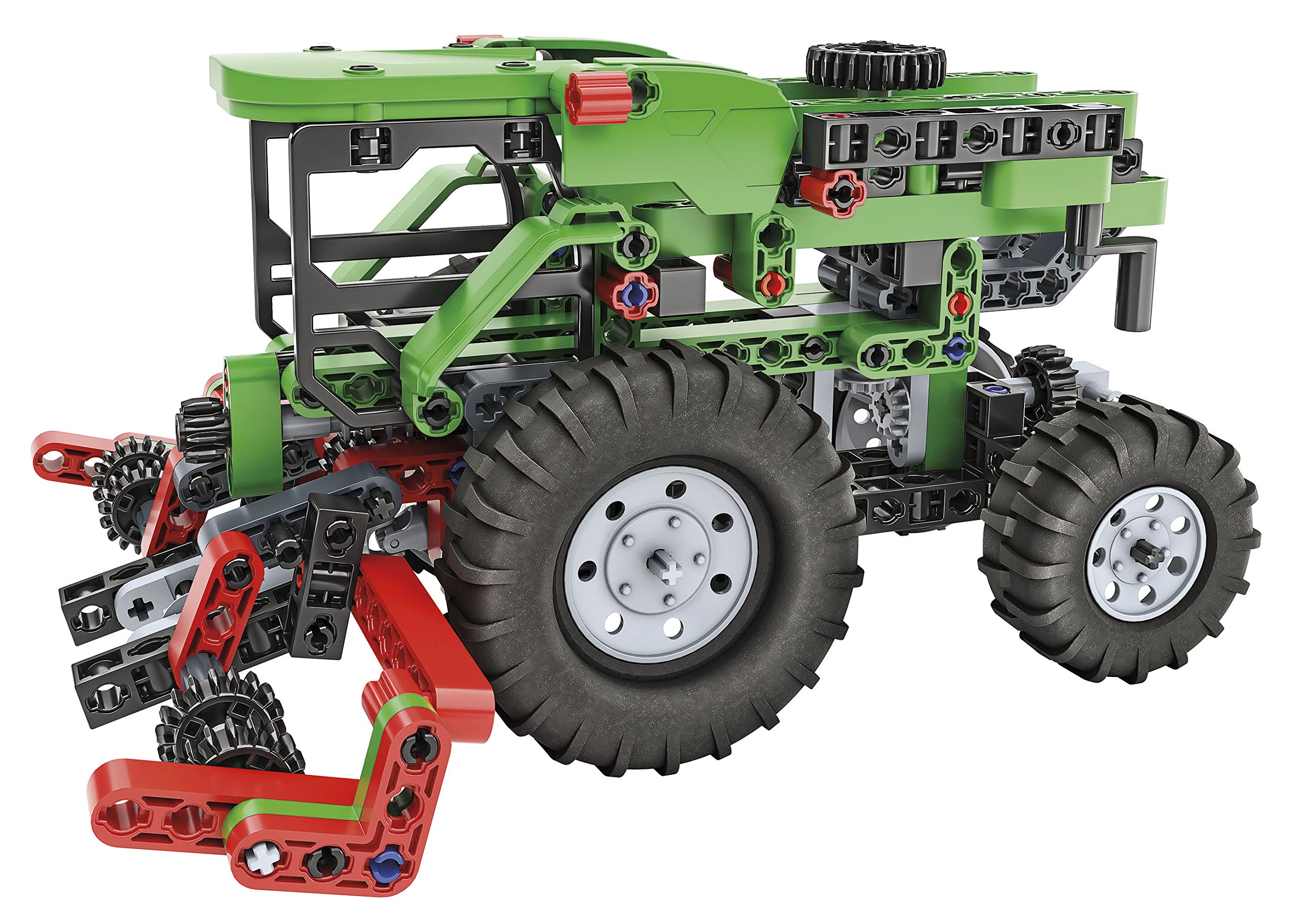Clementoni Science Museum Mechanics: Farm Vehicle Building Set - Build 10 Vehicles, STEM Learning for Ages 8-12 16