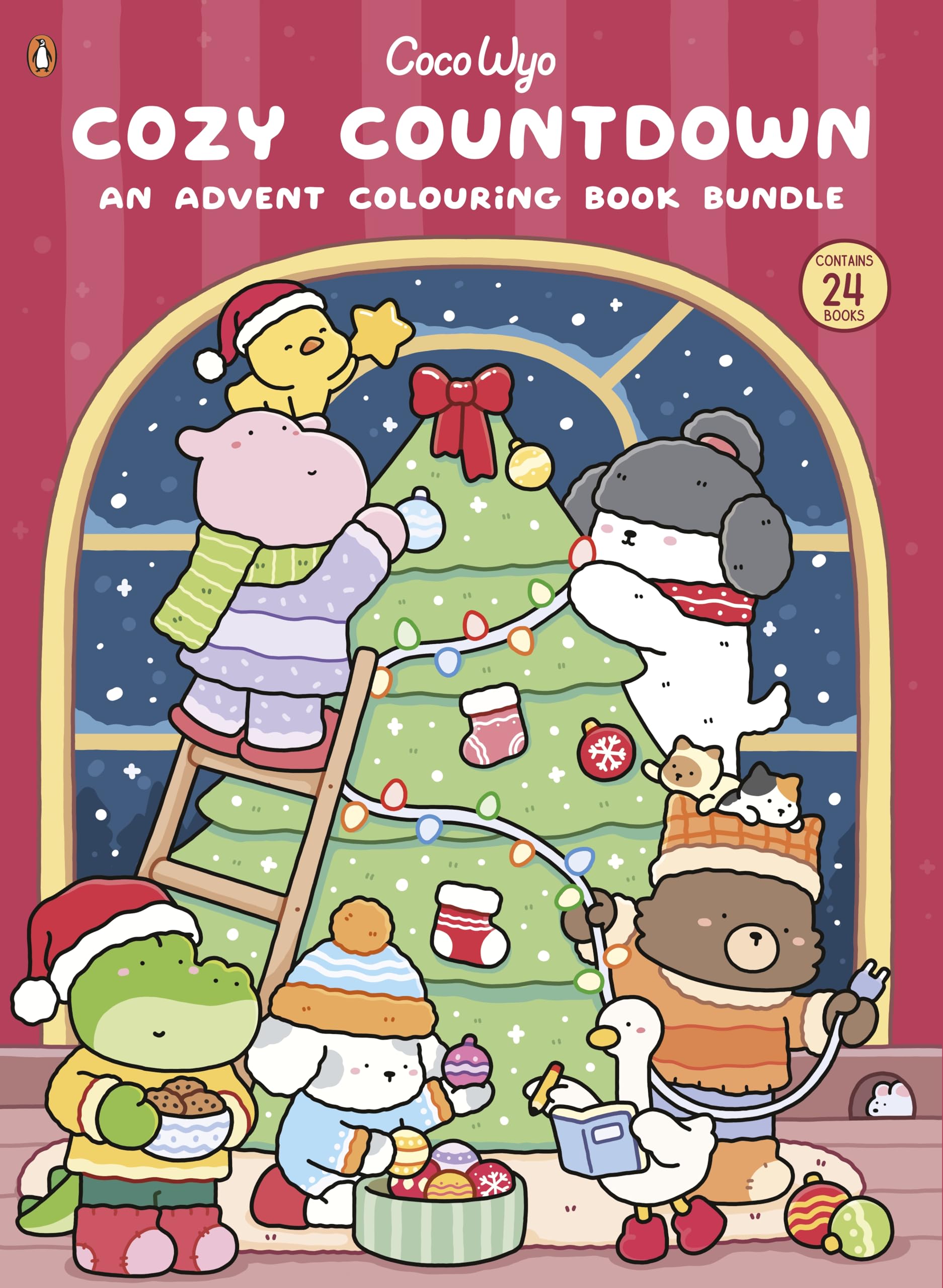 Coco Wyo Cozy Countdown - An Advent Colouring Book Bundle | Paperback | 576 Pages | Ages 12+