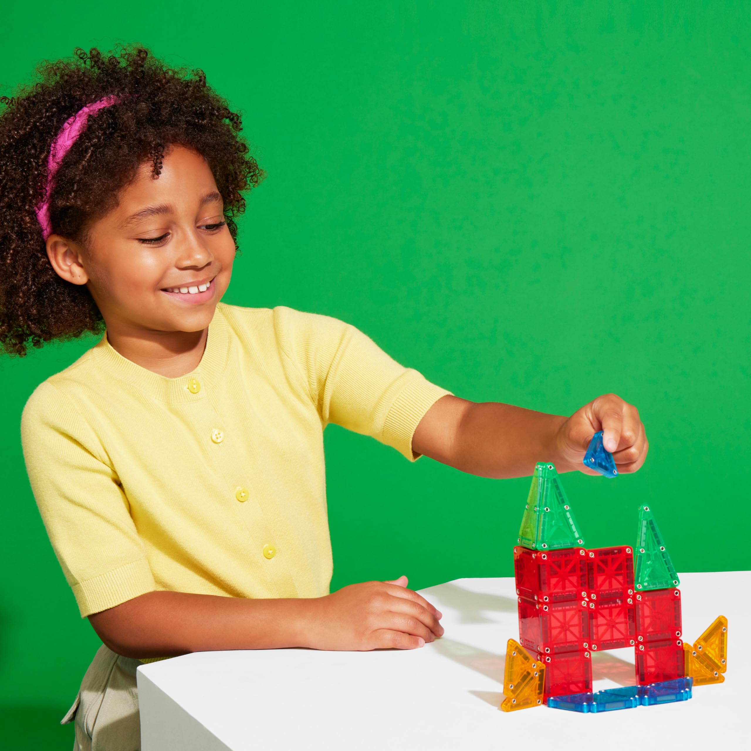 Magna-Tiles microMAGS 26-Piece Travel Magnetic Construction Set - Ages 3+ Building Toy 8