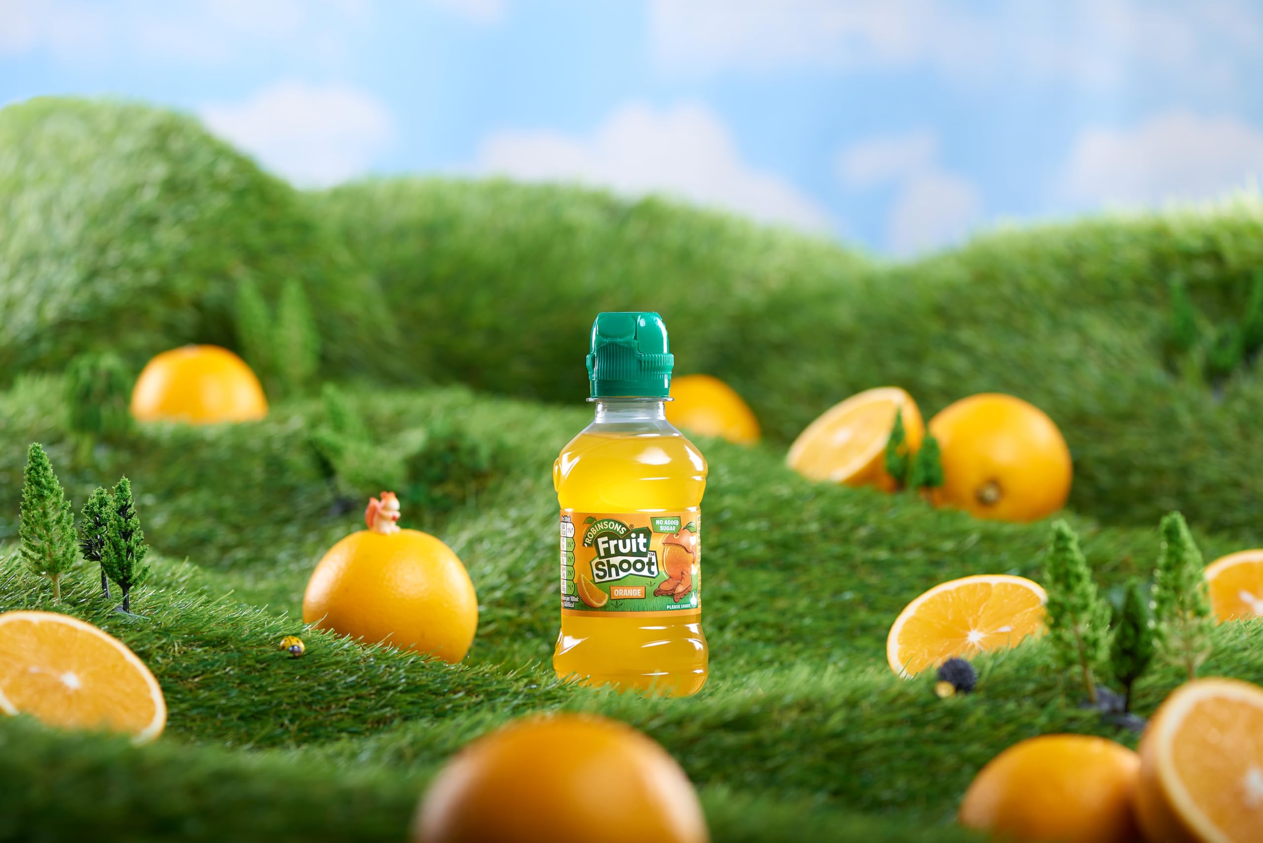 FRUIT SHOOT Orange Fruit Juice - Low Calorie, No Added Sugar | 8 x 200ml Bottles 7