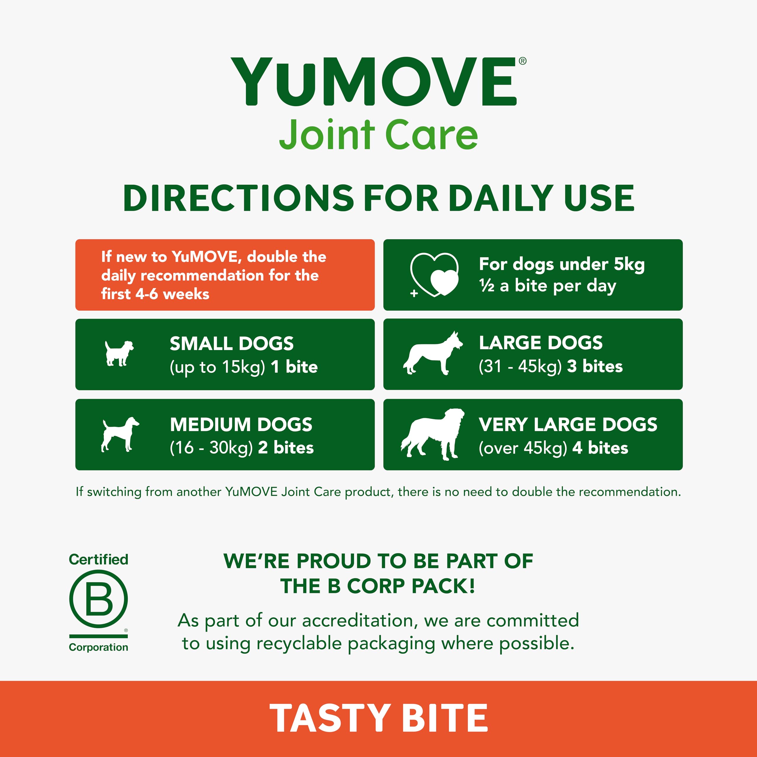 YuMOVE Daily Bites For Young Dogs - Preventative Joint Care | 60 Chews 6