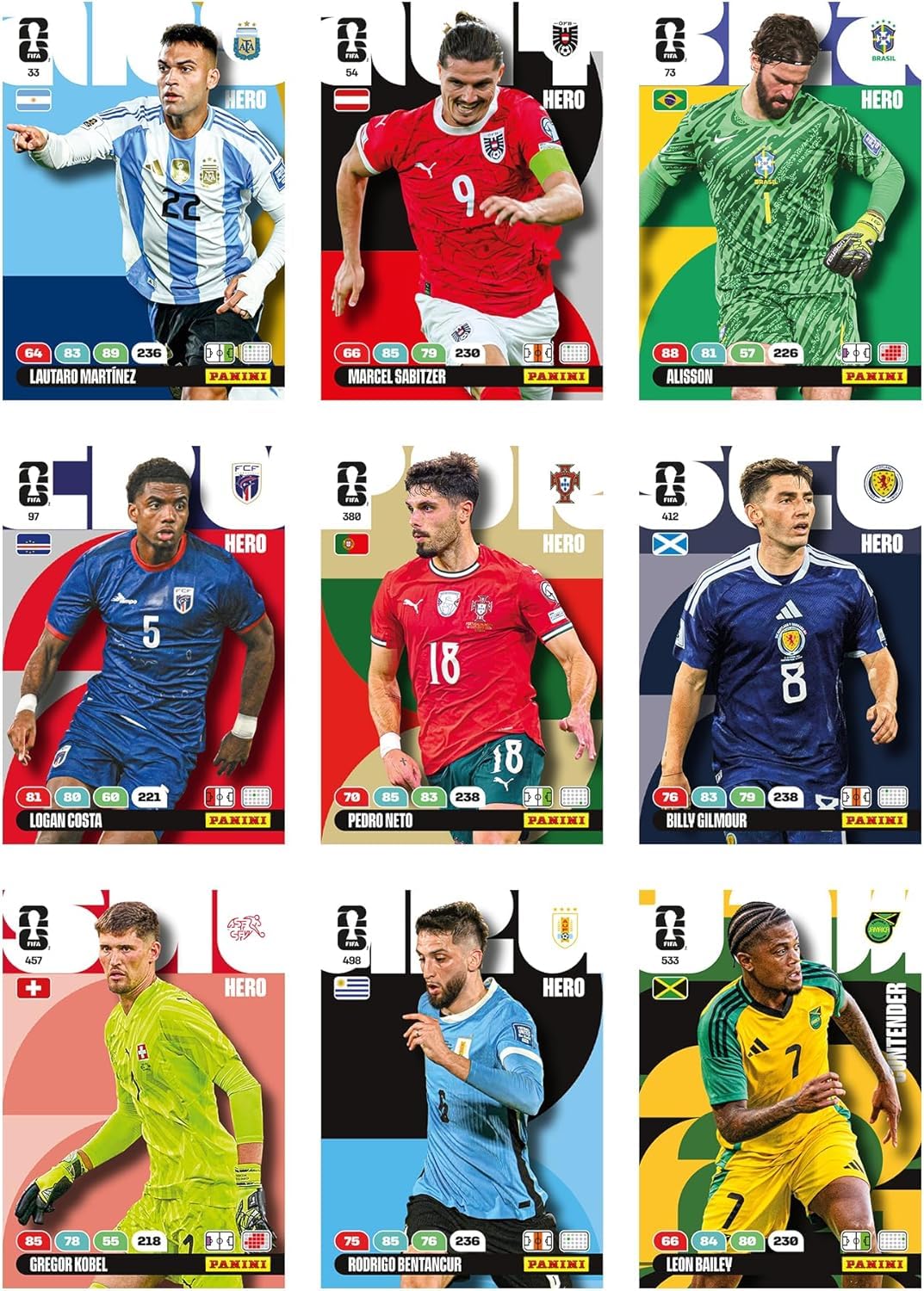 Panini FIFA World Cup 2026 Adrenalyn XL Multiset Trading Cards | Multicolor Paper Cards 4